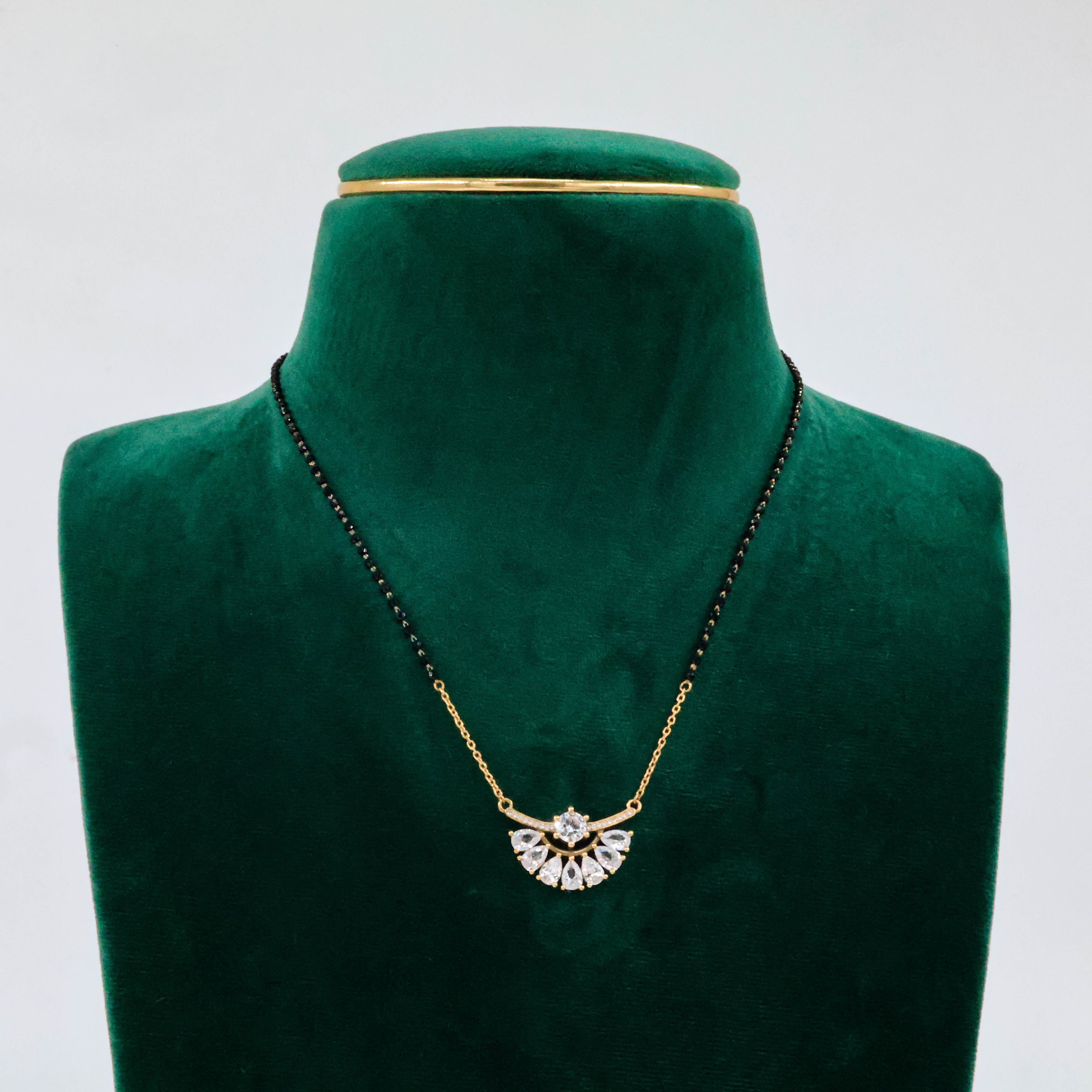 Raag Silver Jewellery Basheerbagh - Stone Mangalsutra