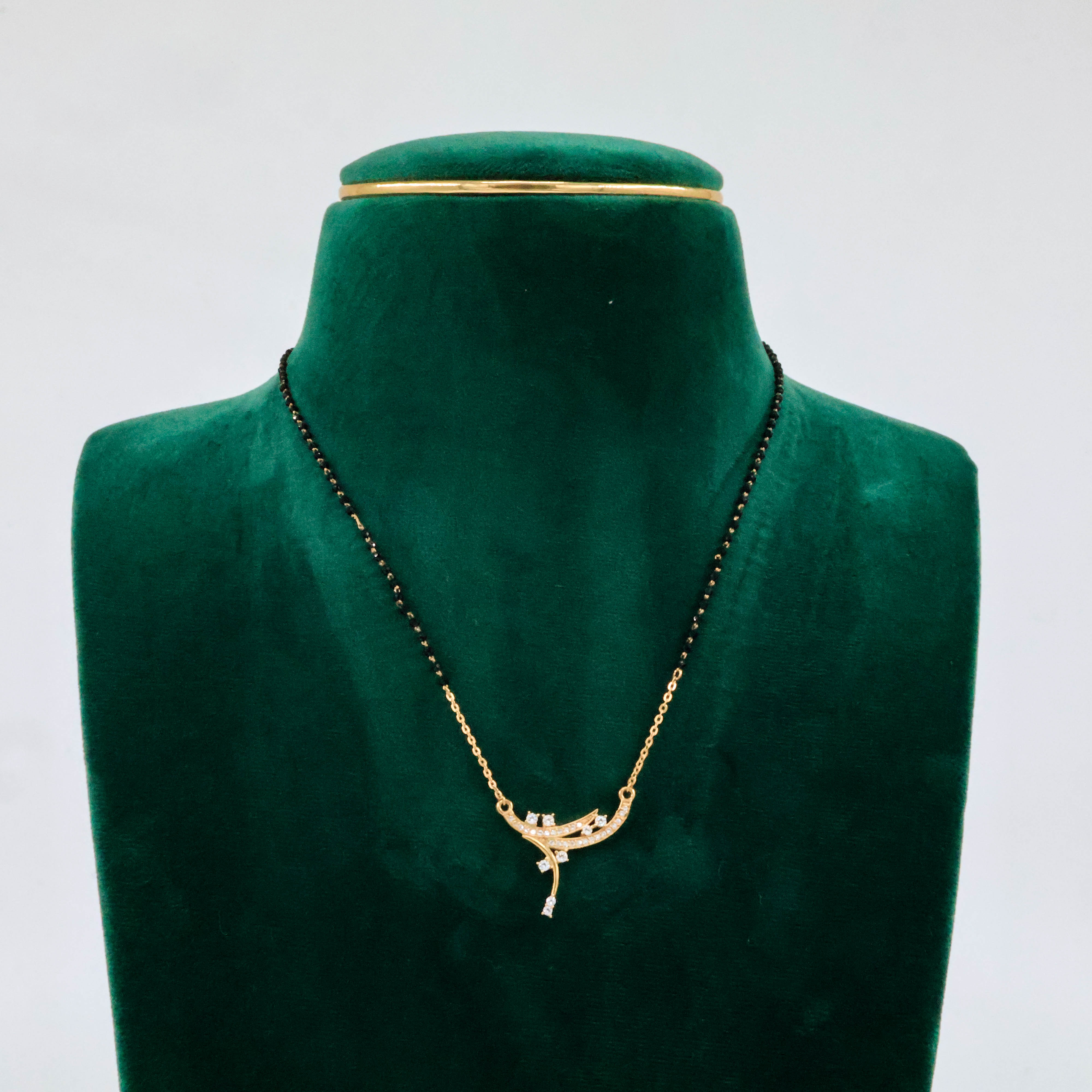Raag Silver Jewellery Basheerbagh - Elegant Mangalsutra Pendant Chain