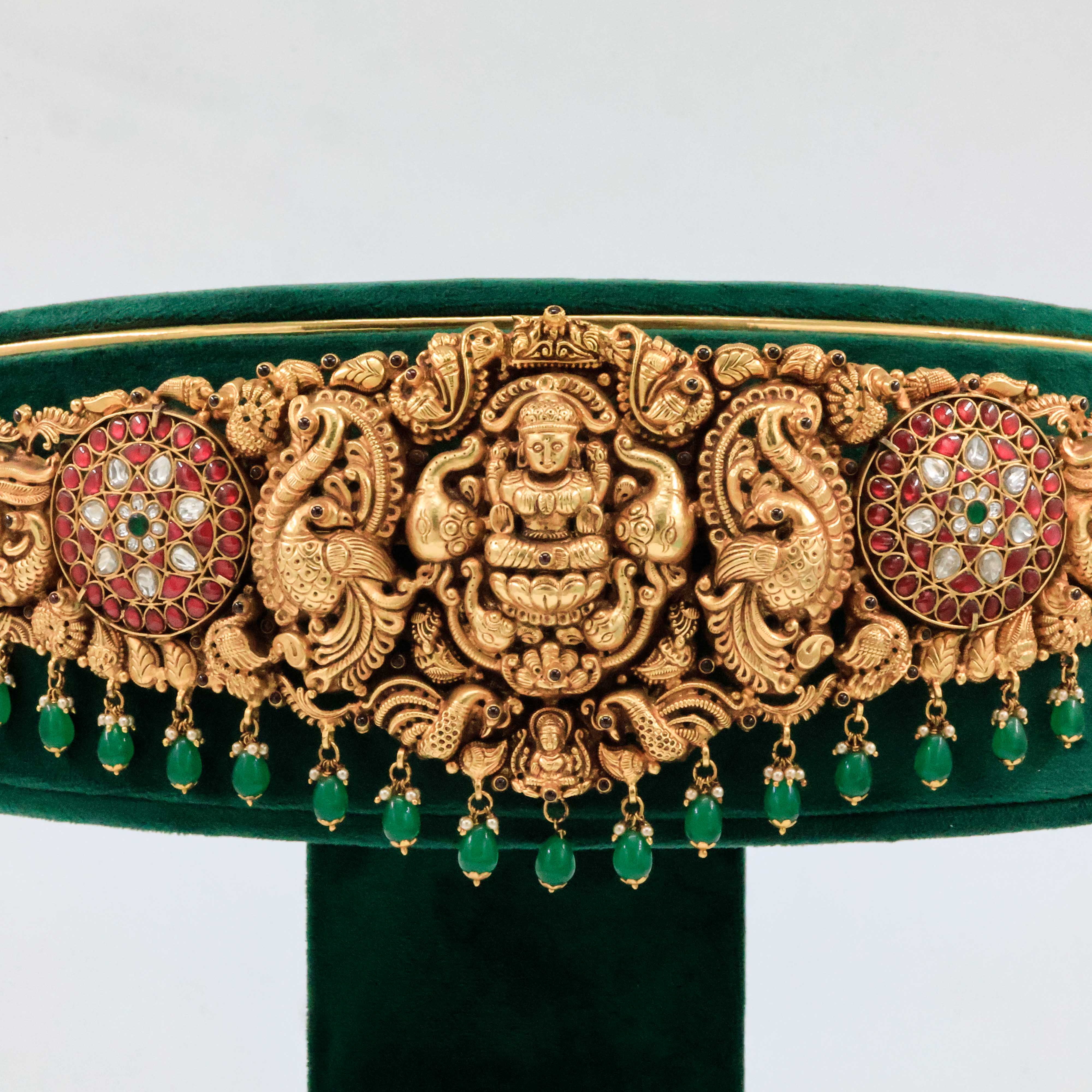 Raag Silver Jewellery Basheerbagh - Lakshmi Peacock Vadiyalam