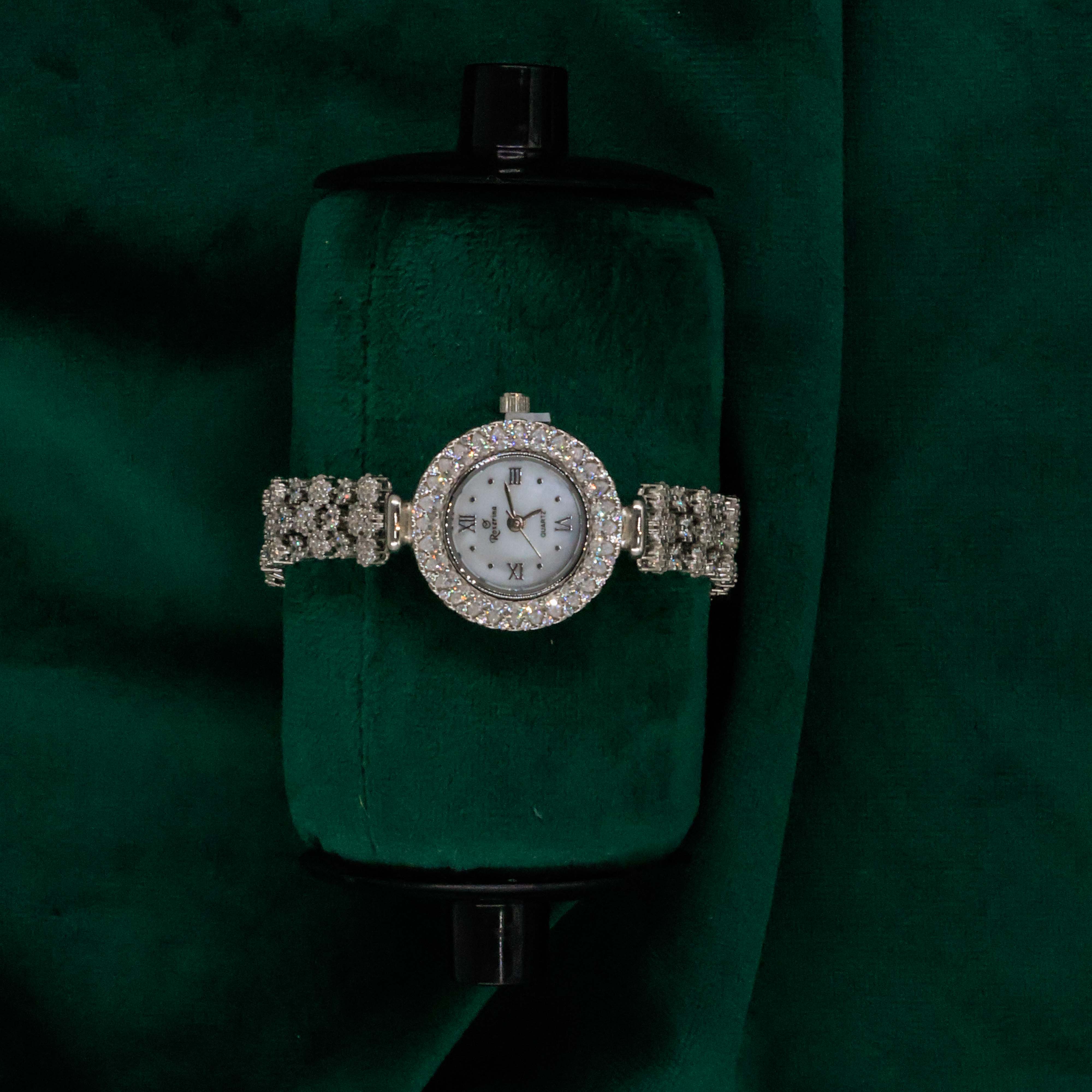 Raag Silver Jewellery Basheerbagh - Studded CZ Watch