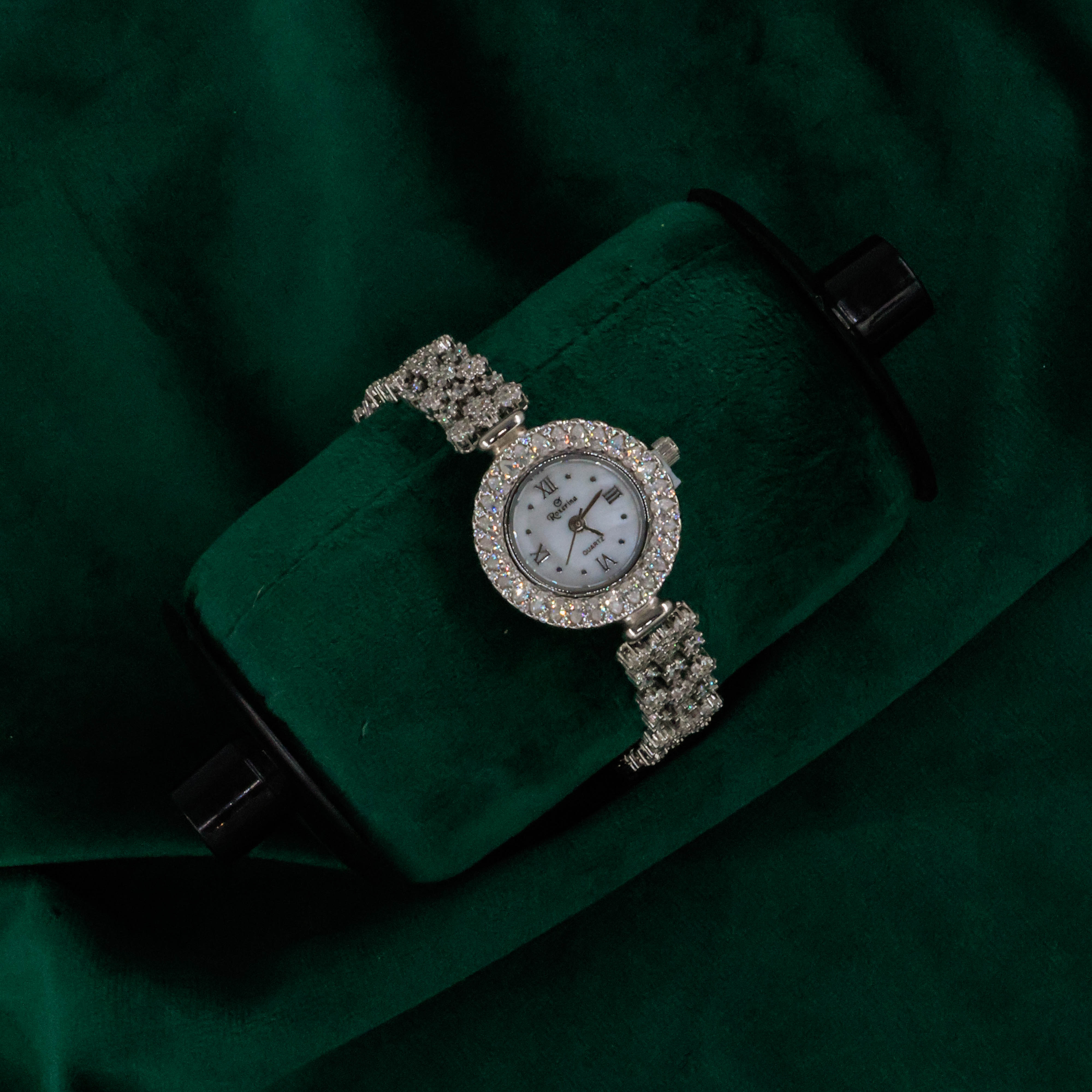 Raag Silver Jewellery Basheerbagh - Studded CZ Watch