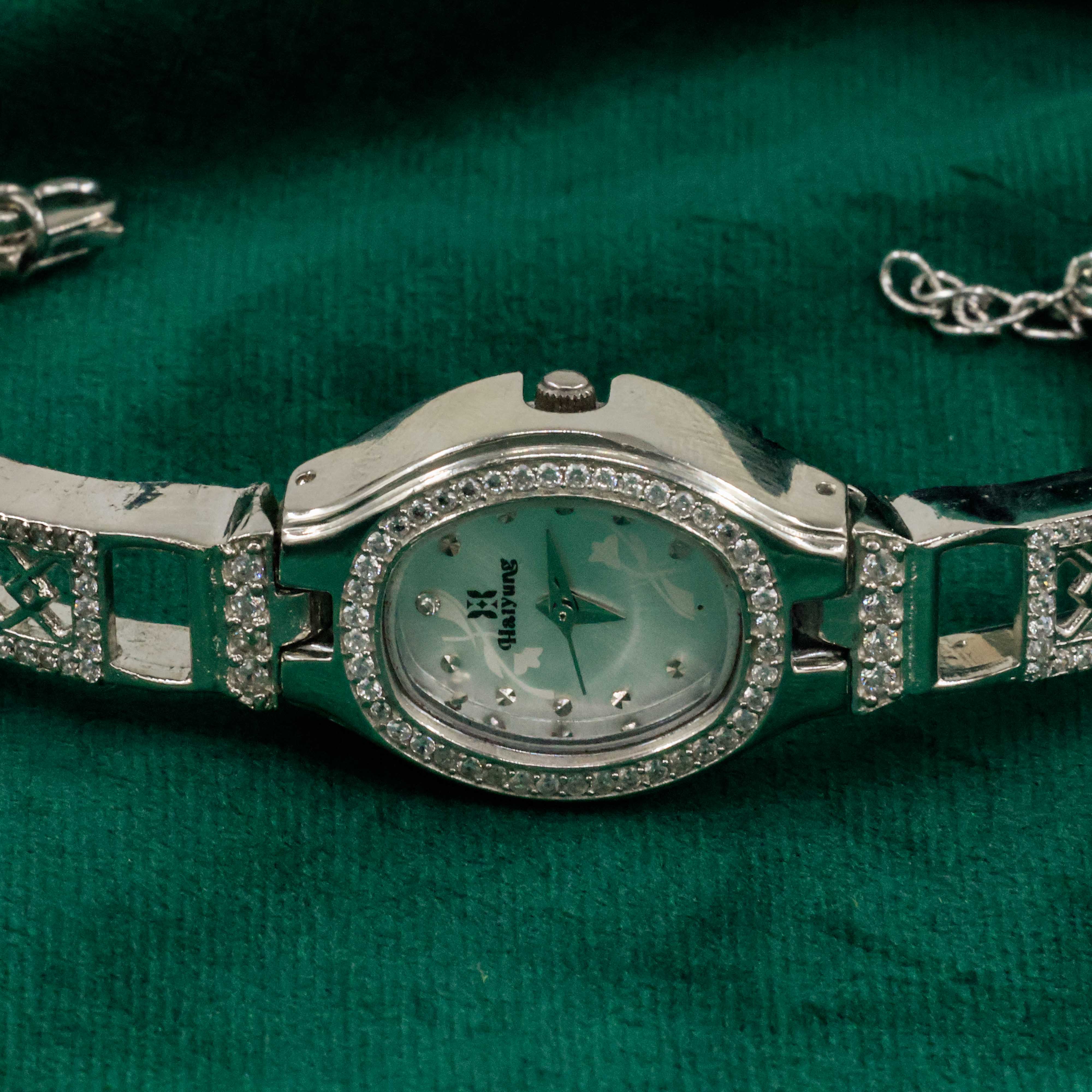 Raag Silver Jewellery Basheerbagh - Lattice CZ Watch