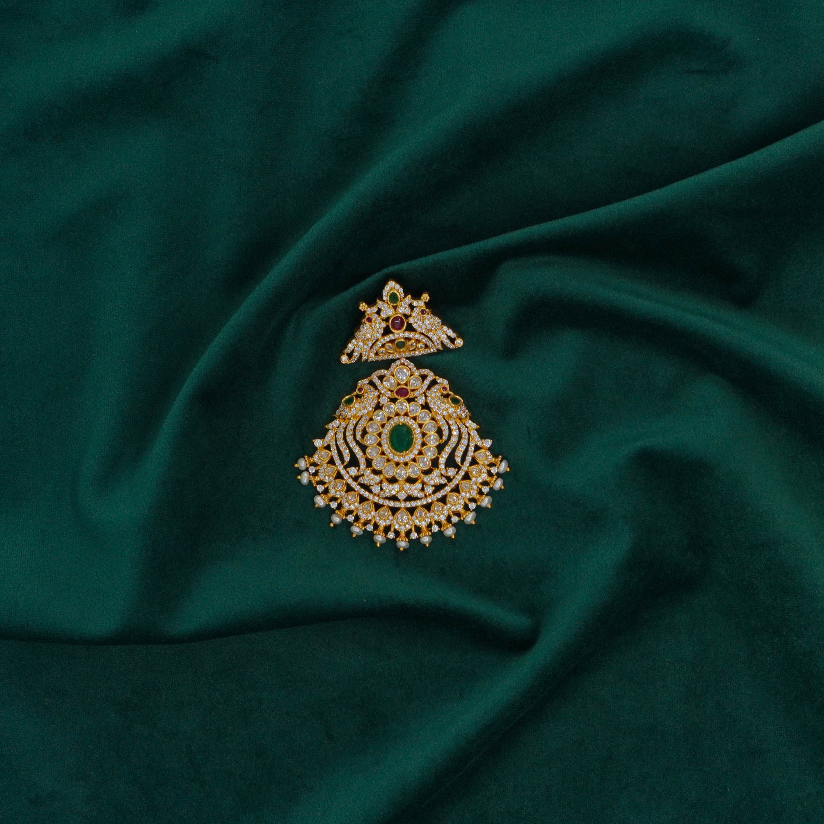 Peacock  Pendant Set