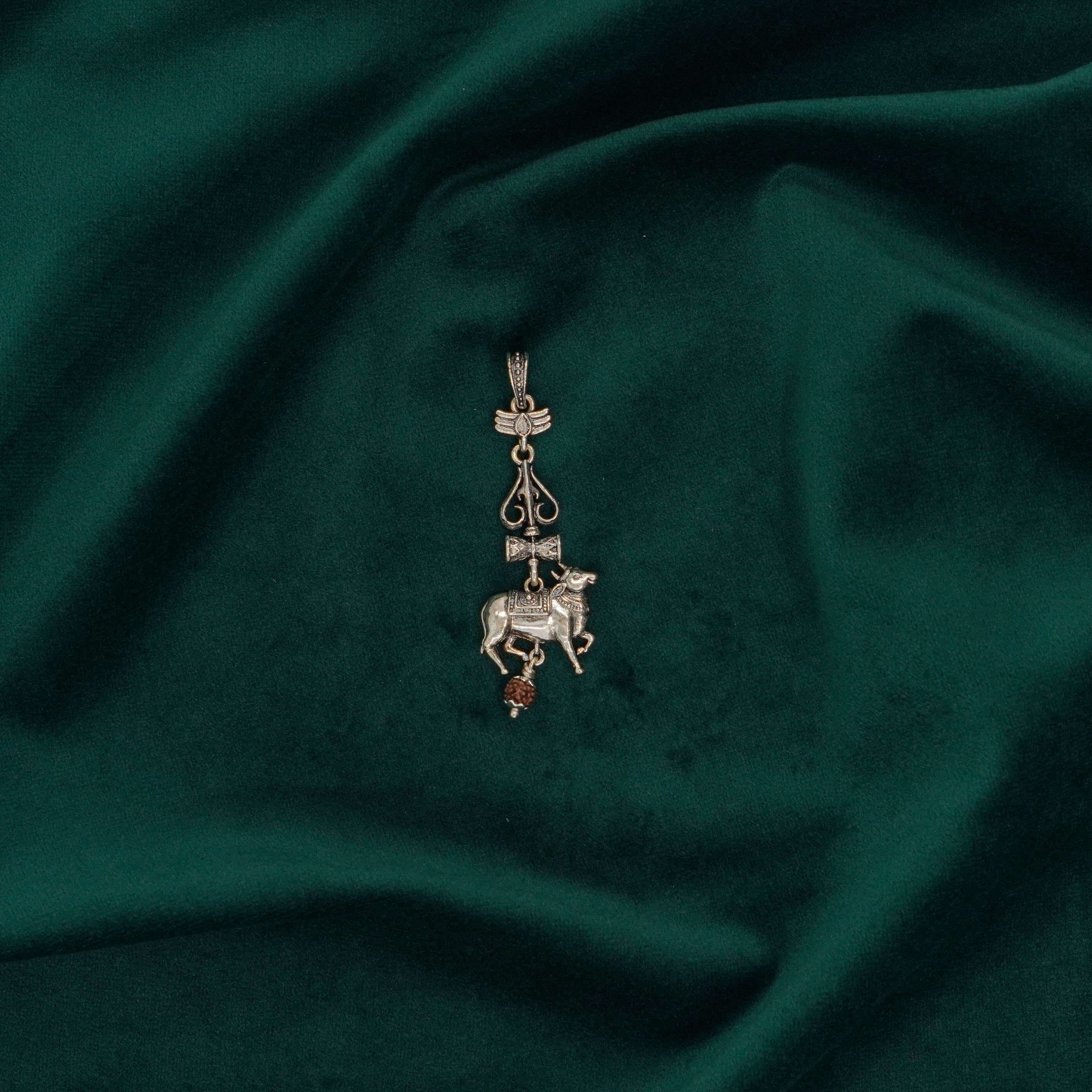 Nandi Rudraksha Locket