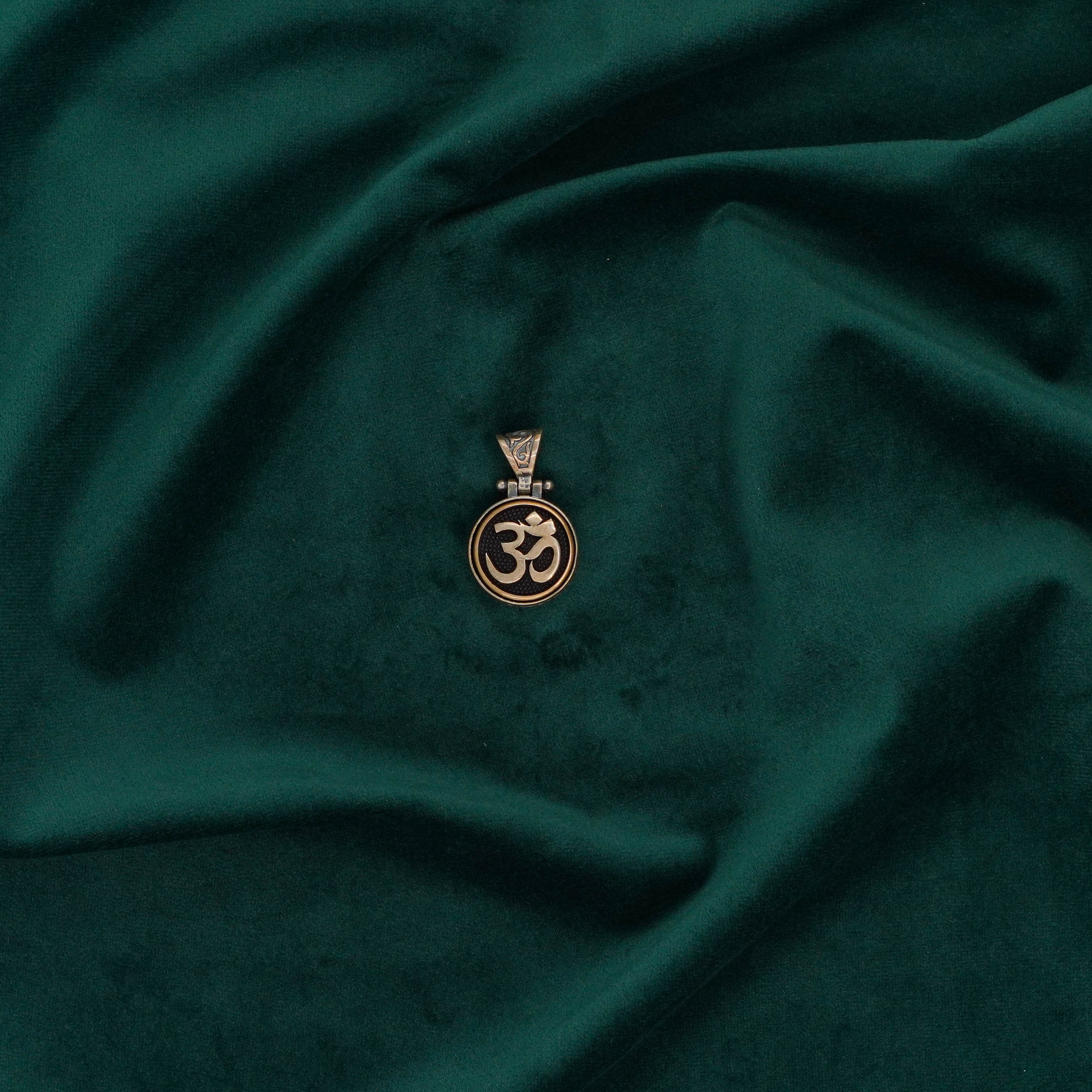 Raag Silver Jewellery Basheerbagh - Om Symbol Pendant