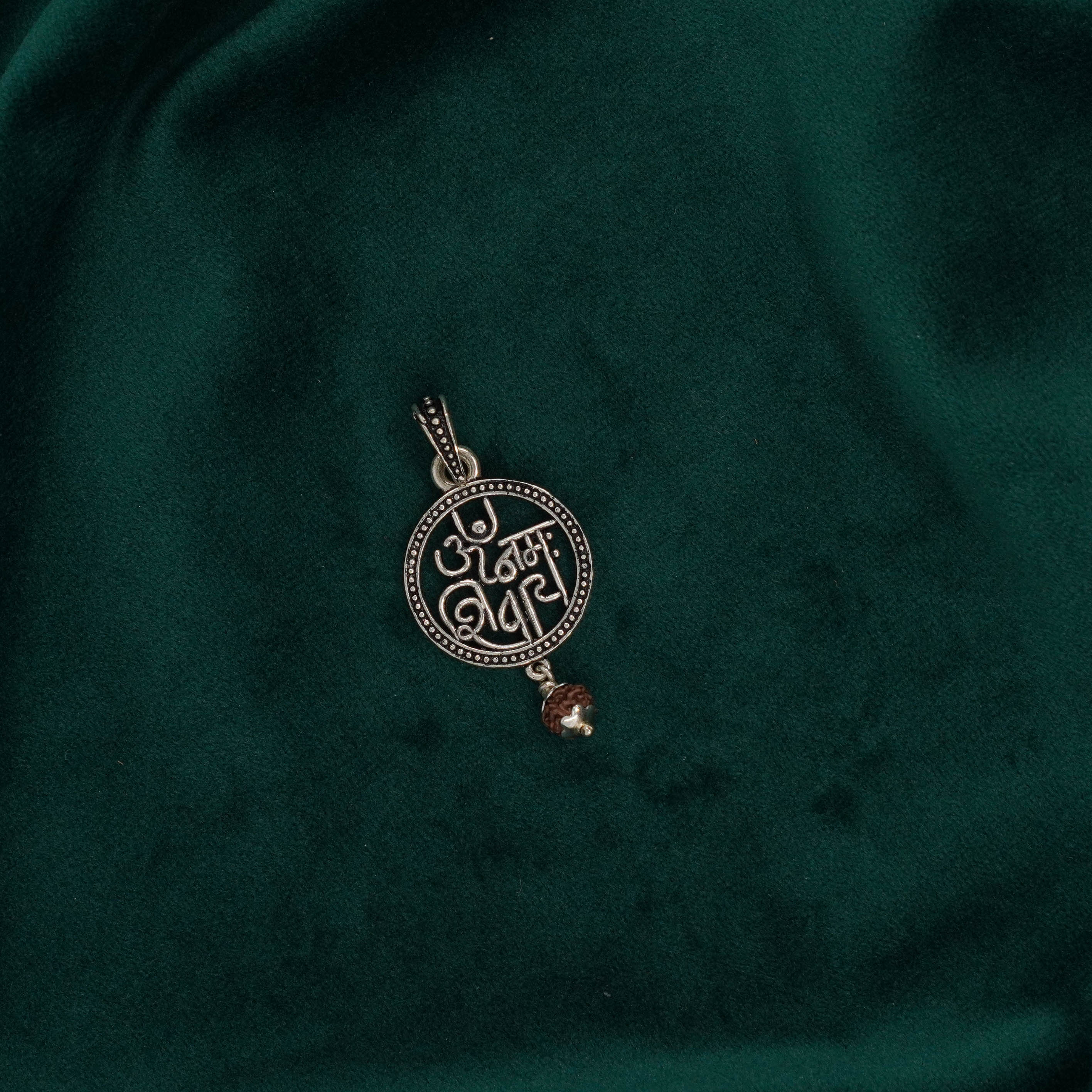 Raag Silver Jewellery Basheerbagh - Om Namah Shivay Pendant