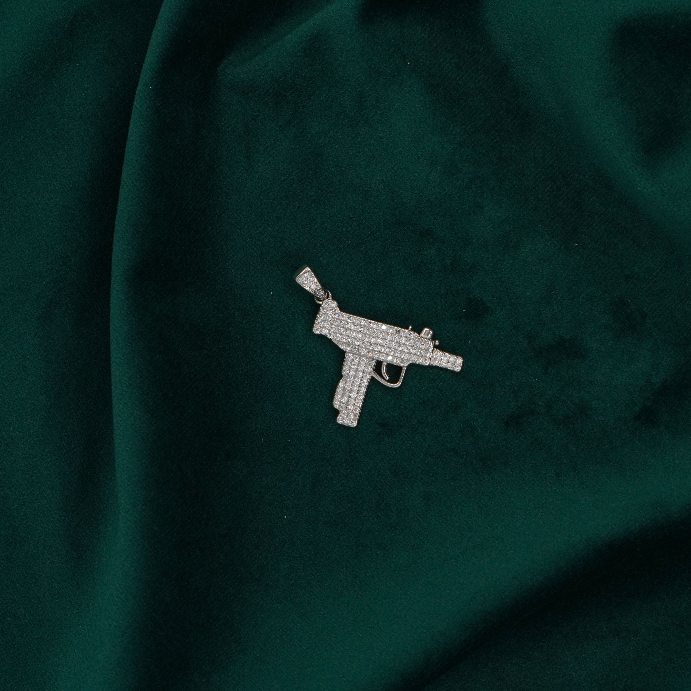 Raag Silver Jewellery Basheerbagh - Gun Pendant