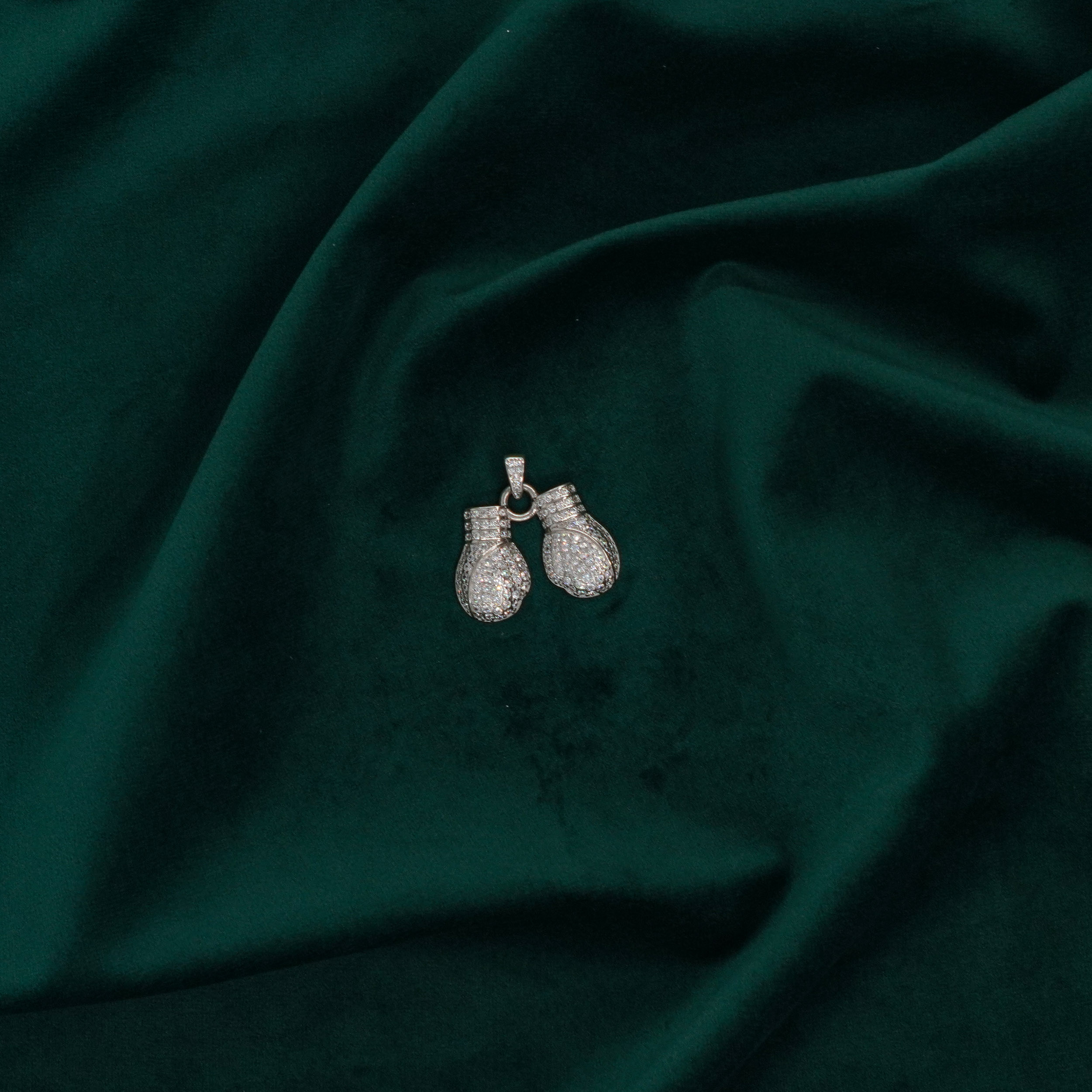Raag Silver Jewellery Basheerbagh - Boxing Glove Pendant