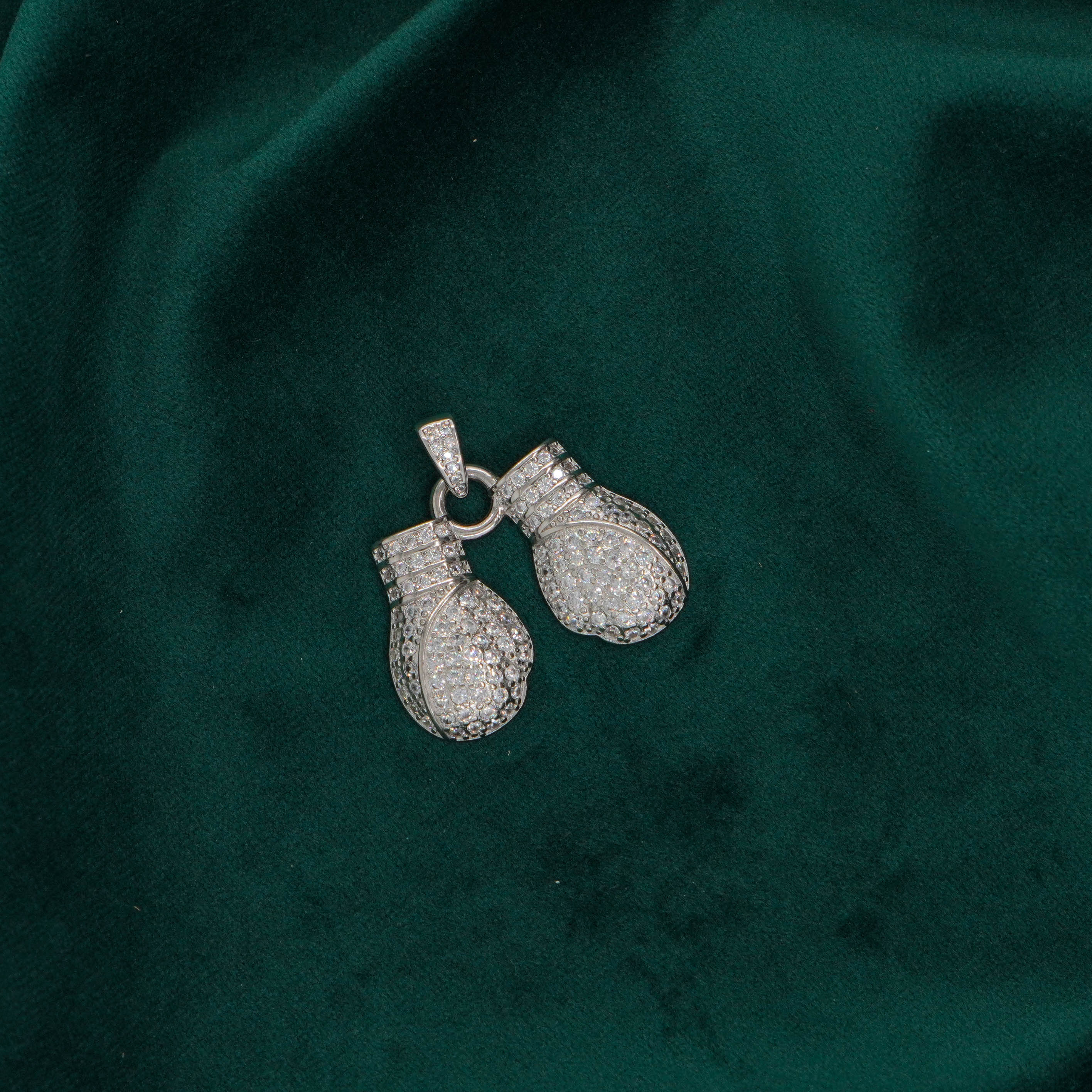 Raag Silver Jewellery Basheerbagh - Boxing Glove Pendant
