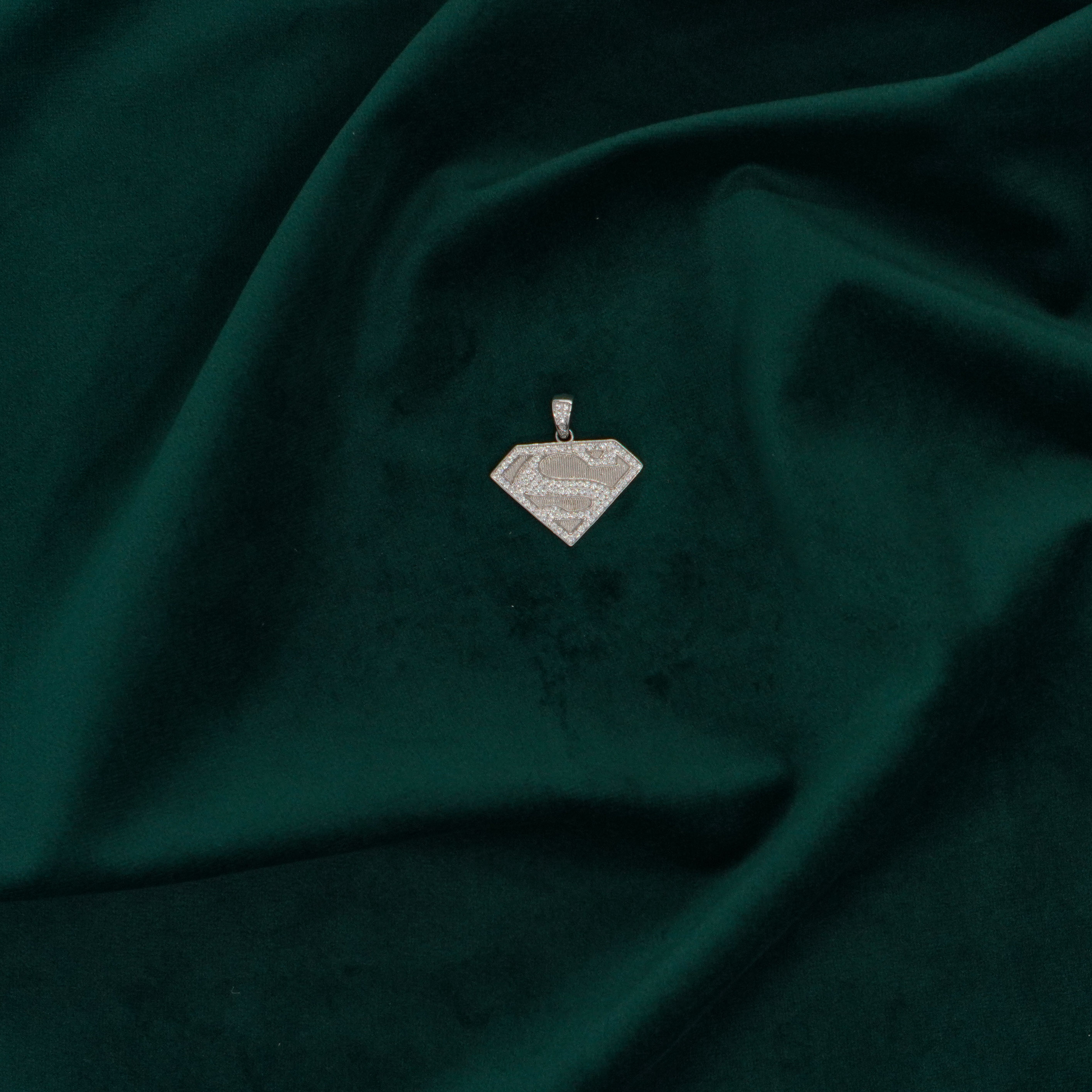 Raag Silver Jewellery Basheerbagh - Superman Pendant