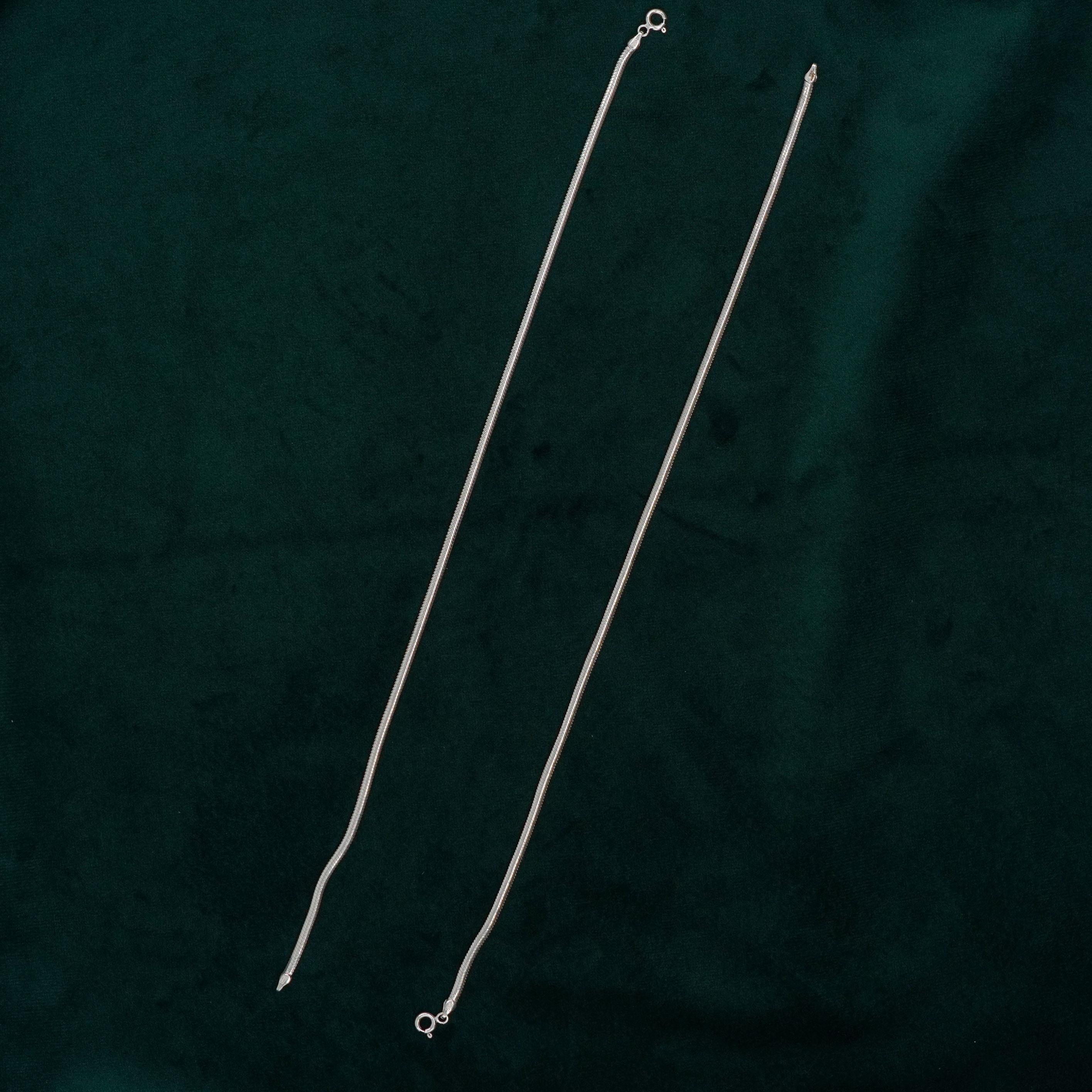 Raag Silver Jewellery Basheerbagh - Classic Silver Anklets