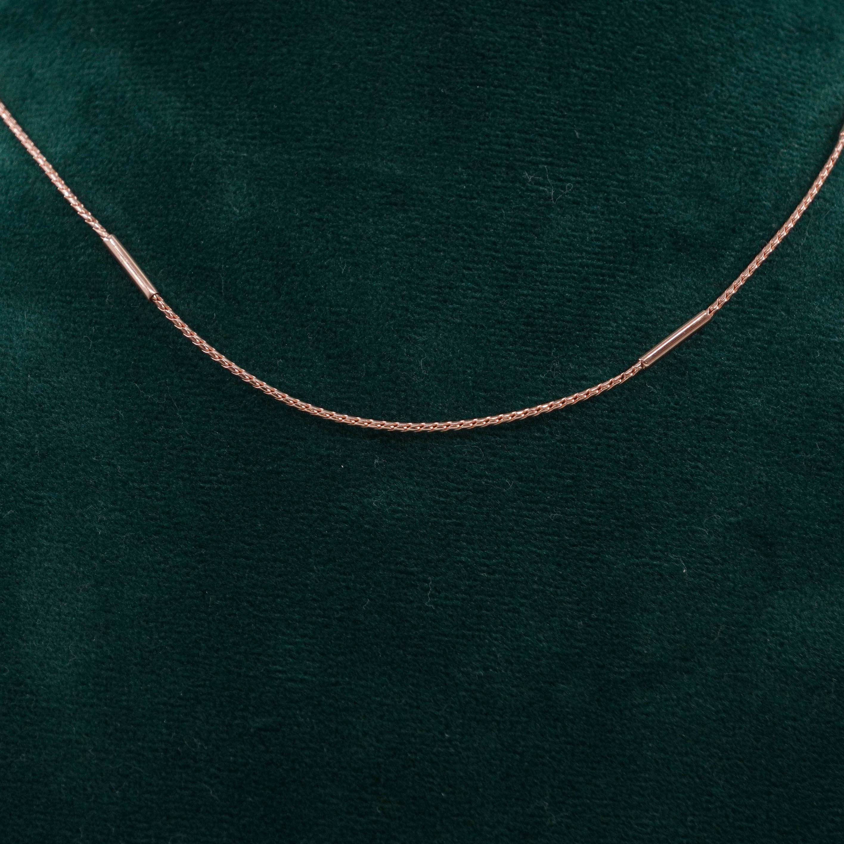 Raag Silver Jewellery Basheerbagh - Rose Gold Snake Chain