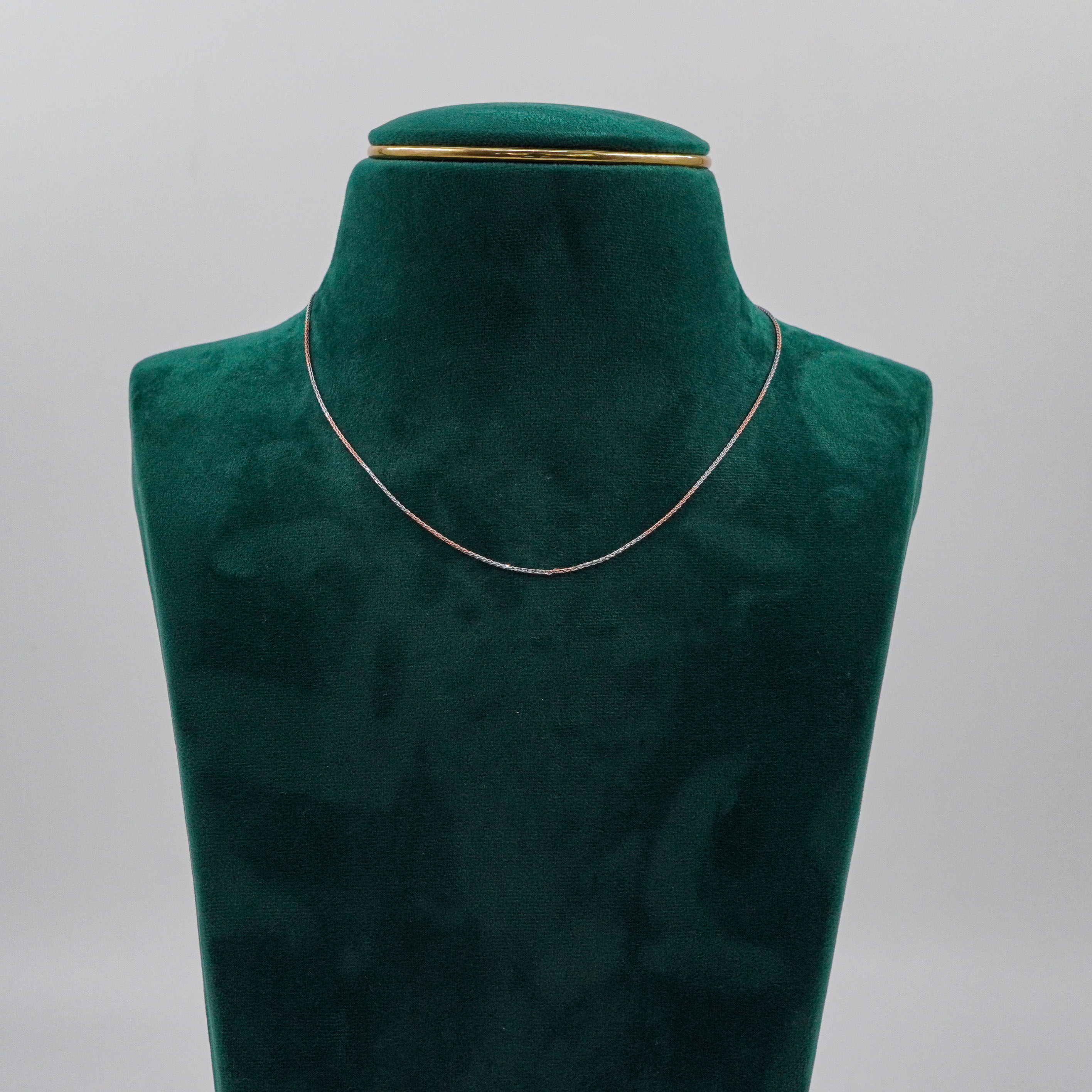 Raag Silver Jewellery Basheerbagh - Two Tone Box Chain