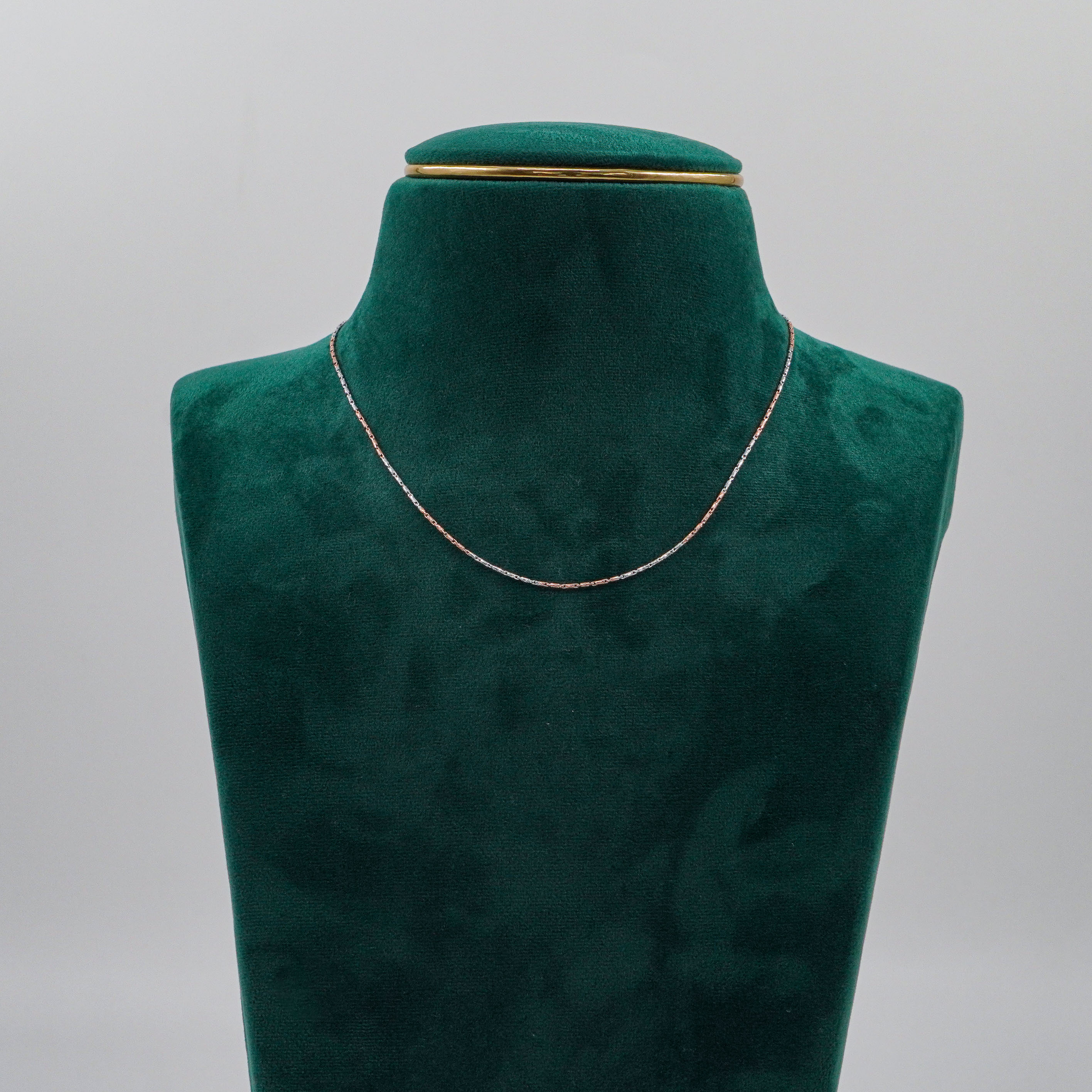Raag Silver Jewellery Basheerbagh - Two Tone Chain