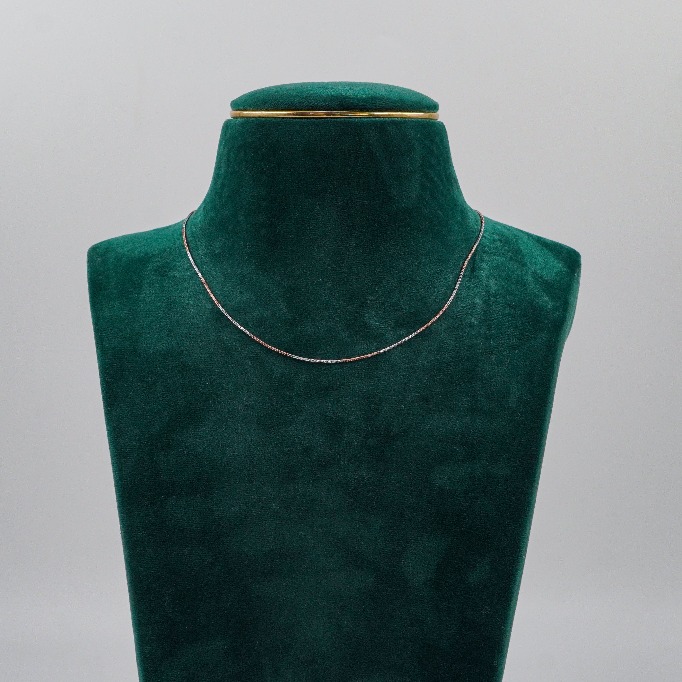 Raag Silver Jewellery Basheerbagh - Two Tone Chain Silver