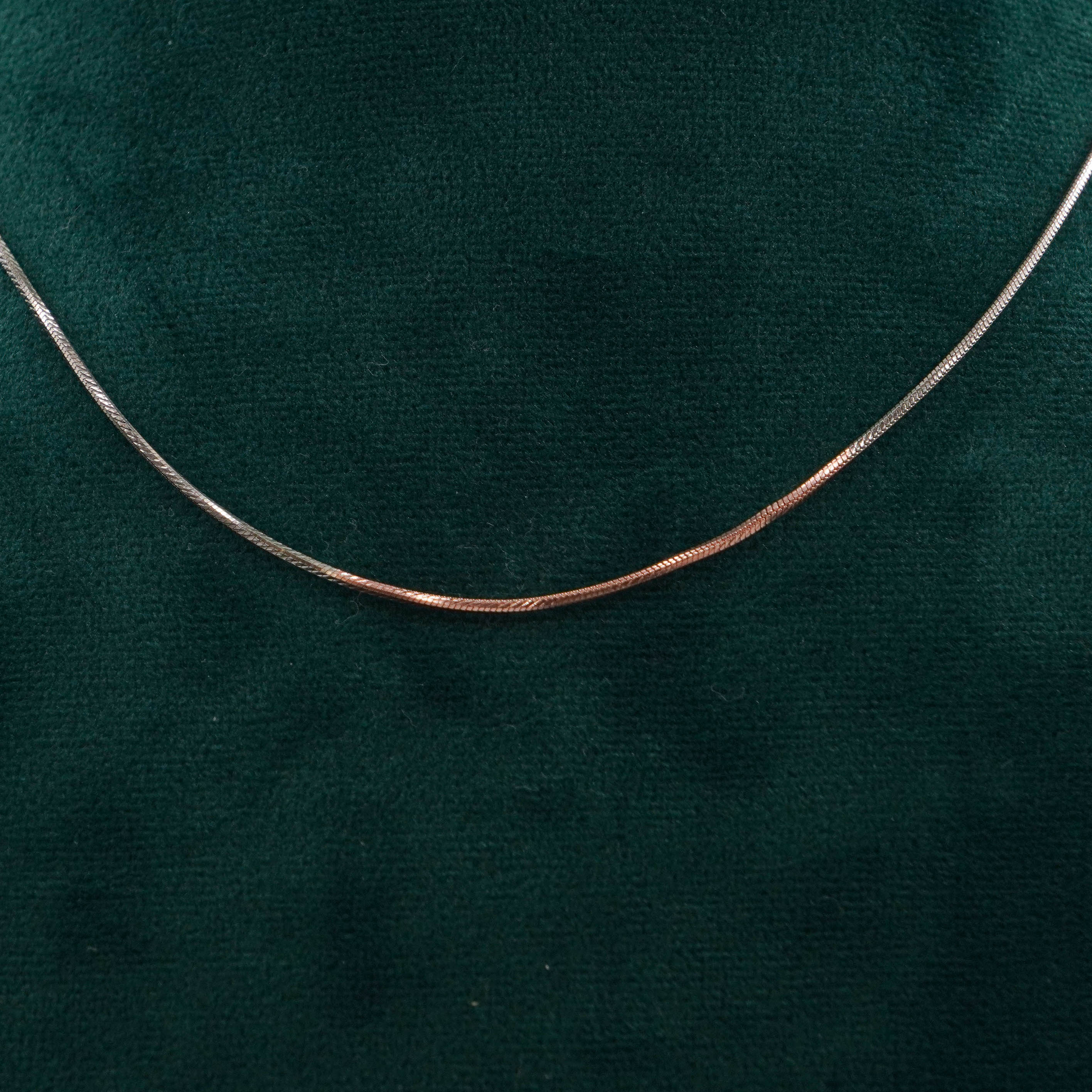 Raag Silver Jewellery Basheerbagh - Thin Snake Chain