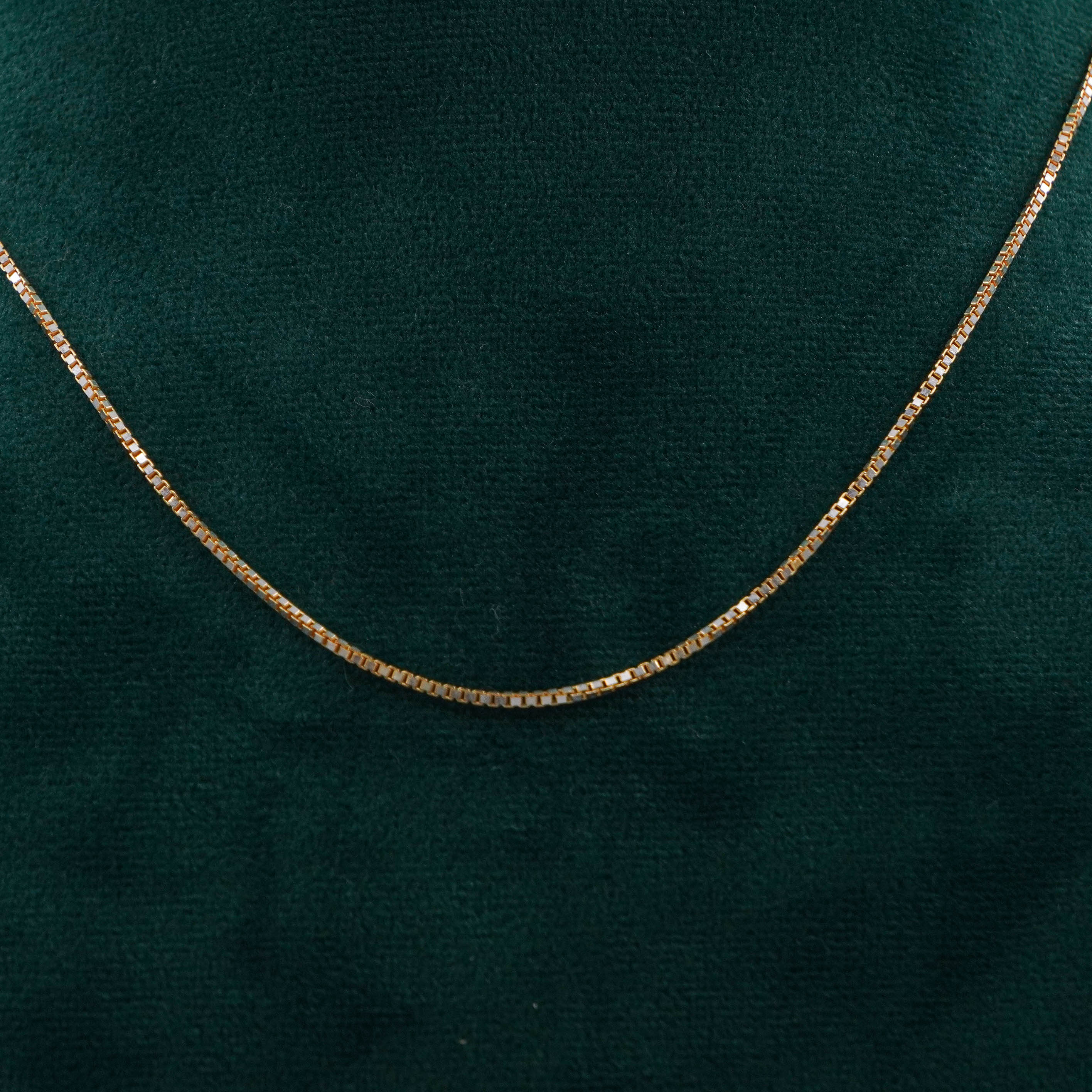 Raag Silver Jewellery Basheerbagh - Thin Box Chain