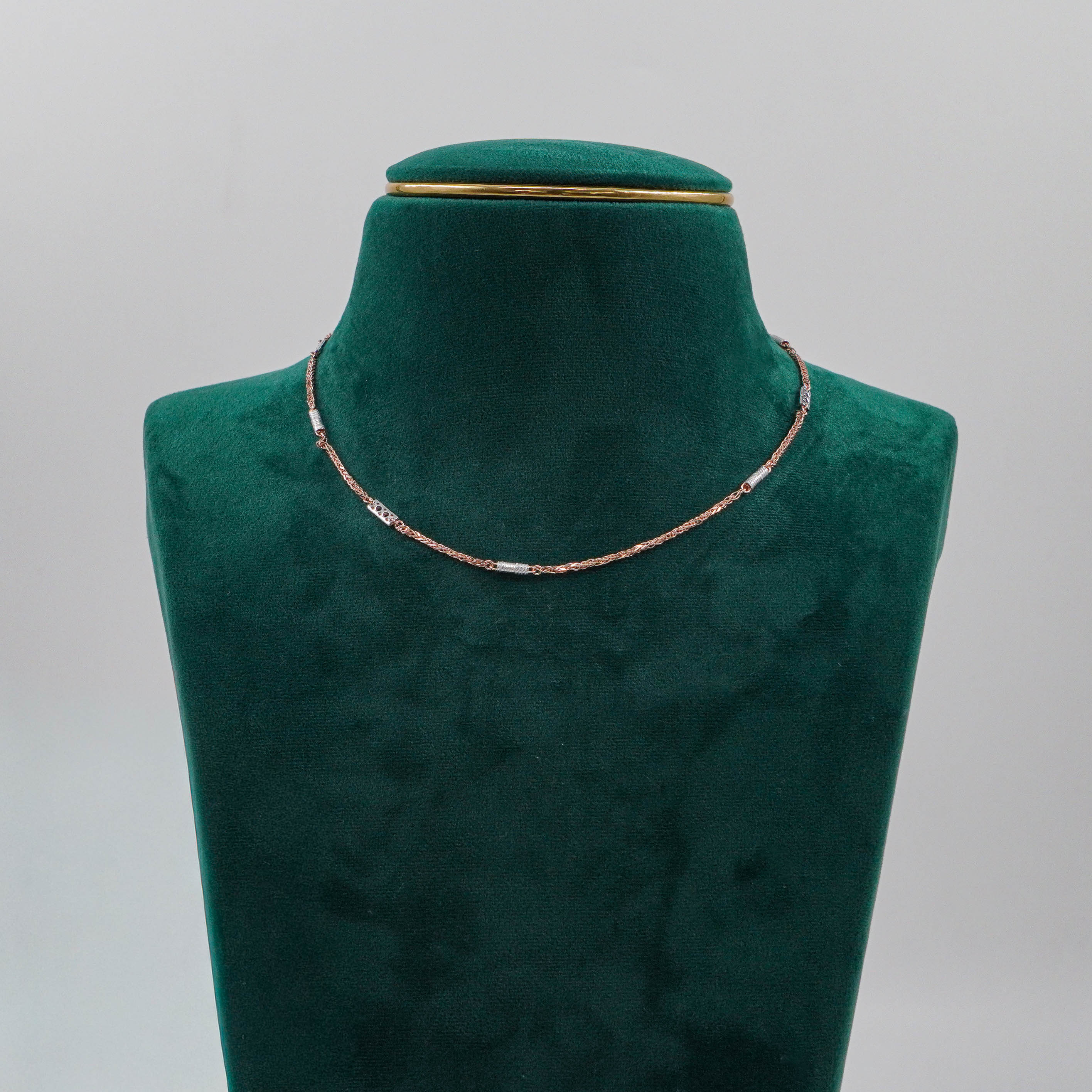 Raag Silver Jewellery Basheerbagh - Silver Bead Chain Silver