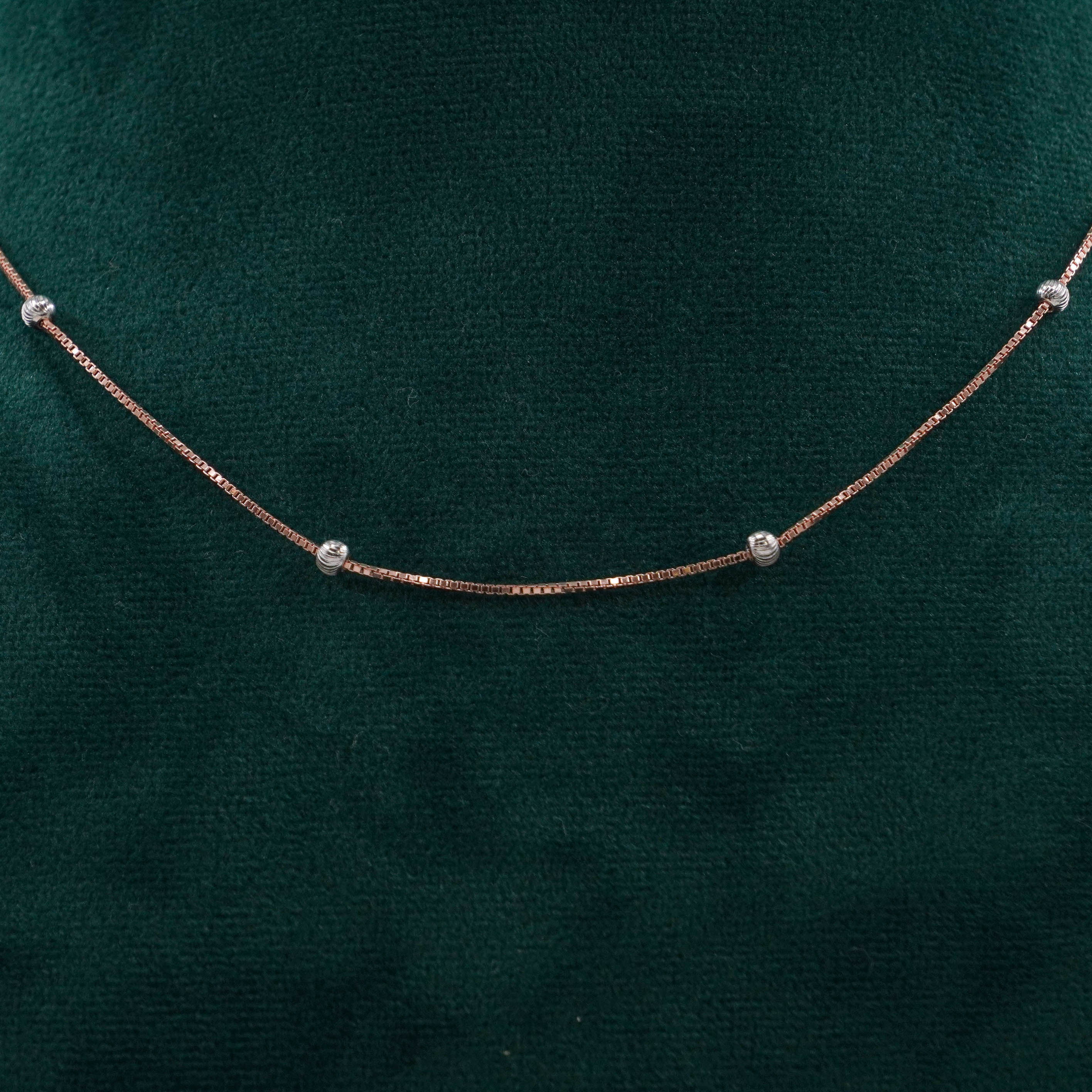 Raag Silver Jewellery Basheerbagh - Classic Silver Bead Chain