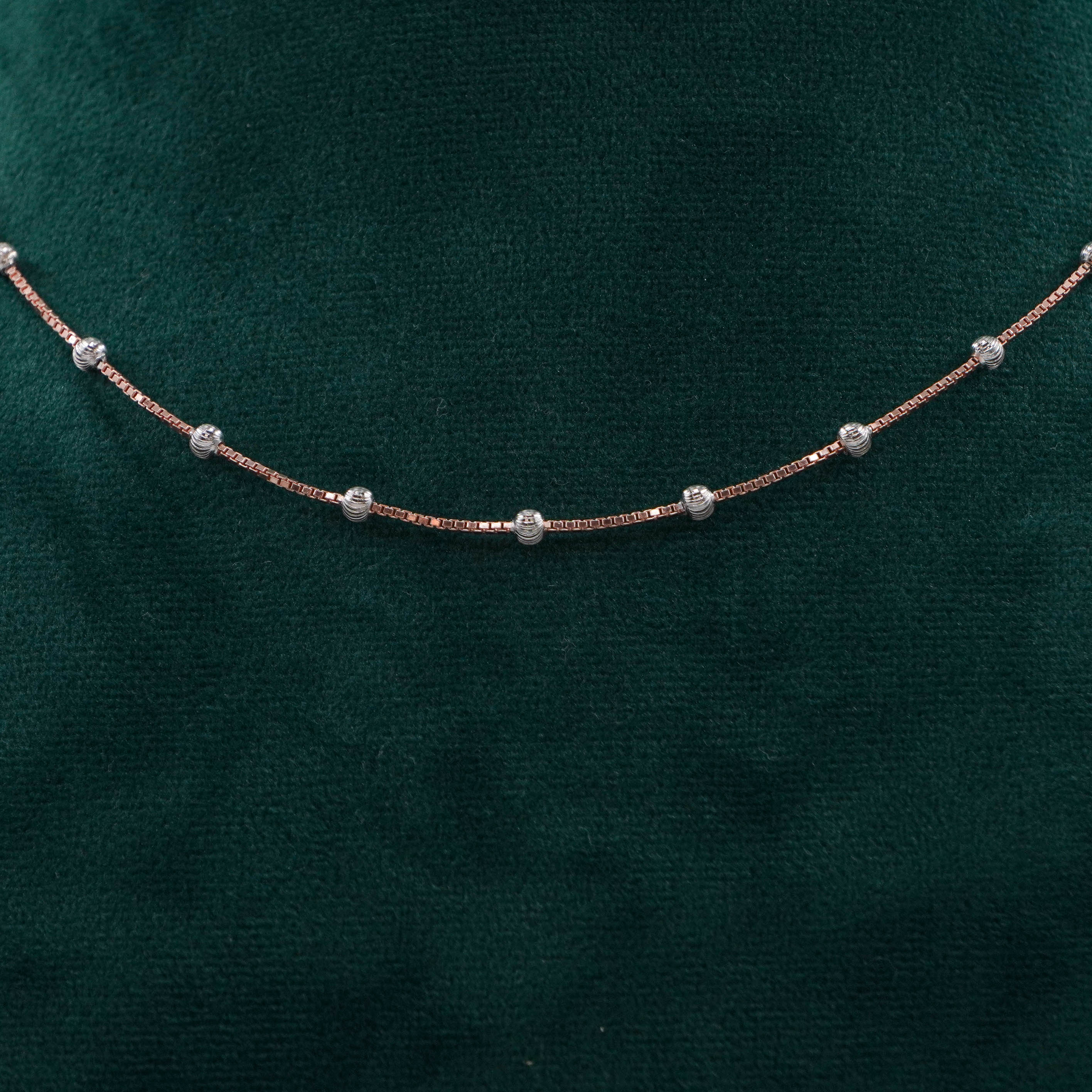 Raag Silver Jewellery Basheerbagh - Essential Silver Bead Strand