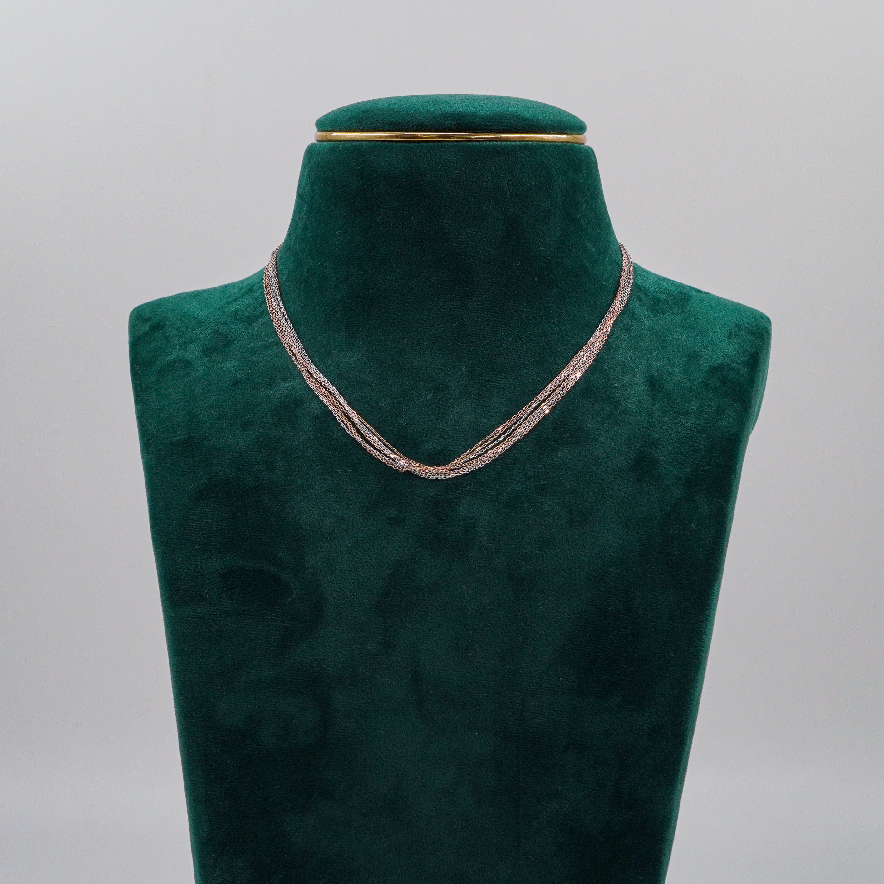 Raag Silver Jewellery Basheerbagh - Multi-strand Chain Necklace