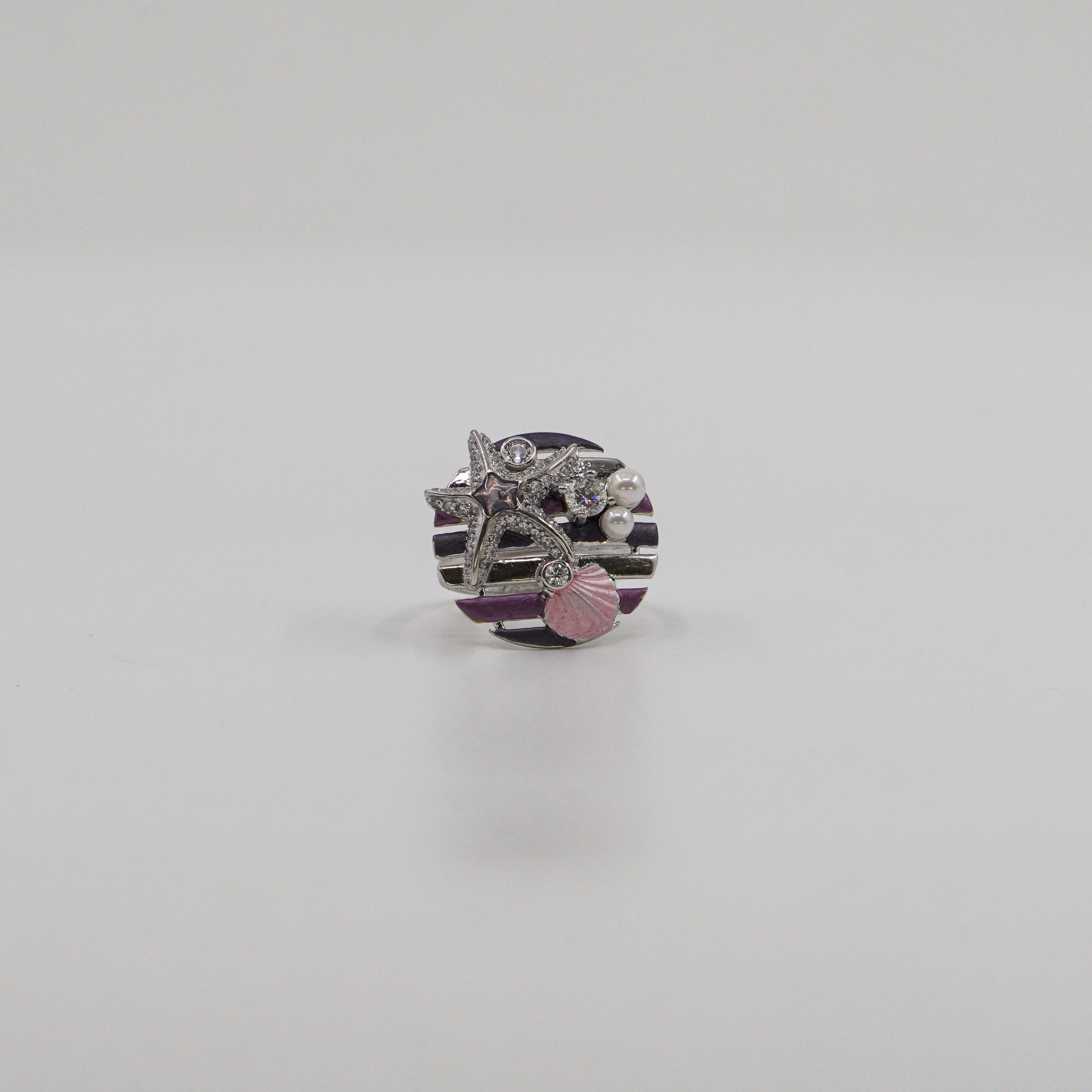 Starfish Shell Ring