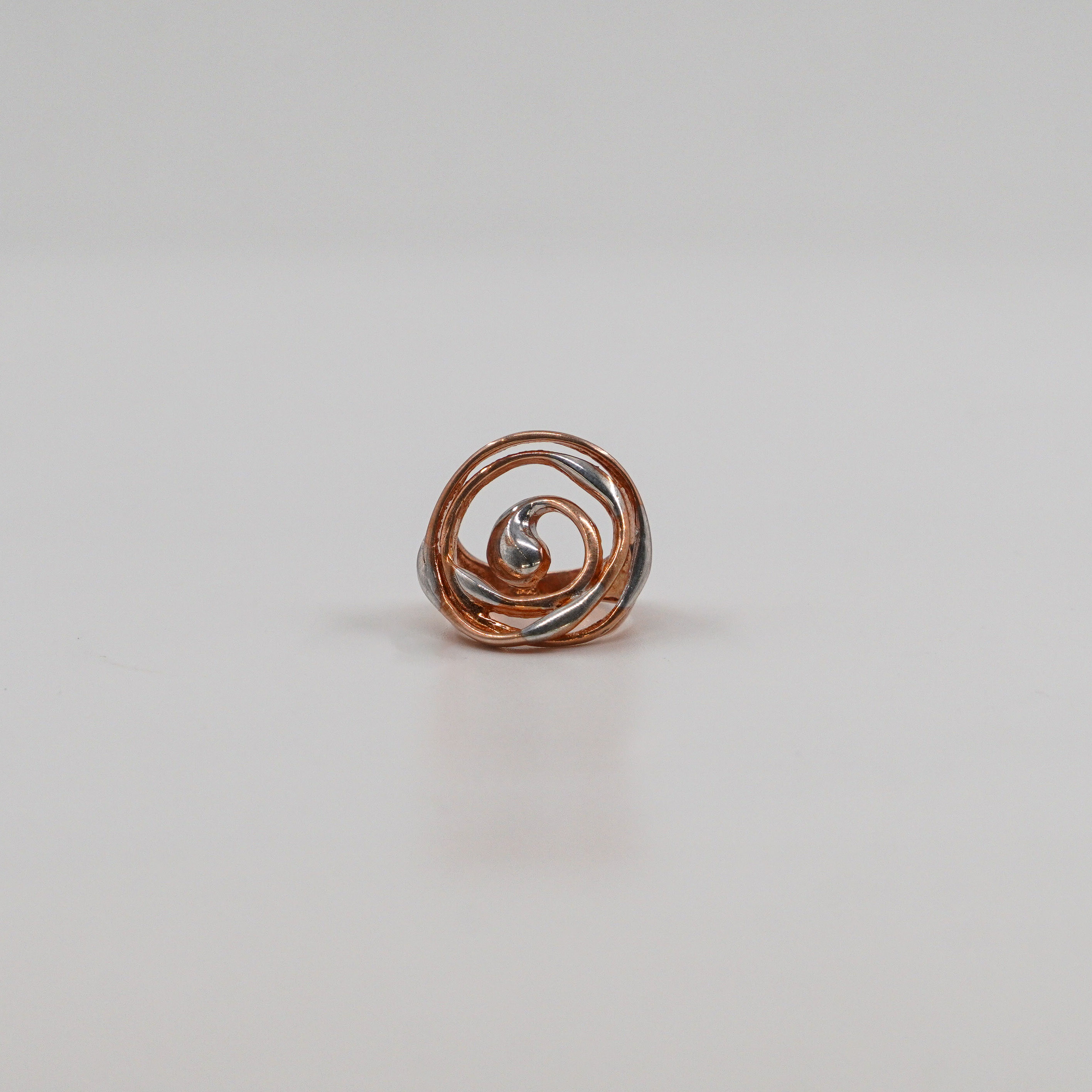 Silver Swirl Ring