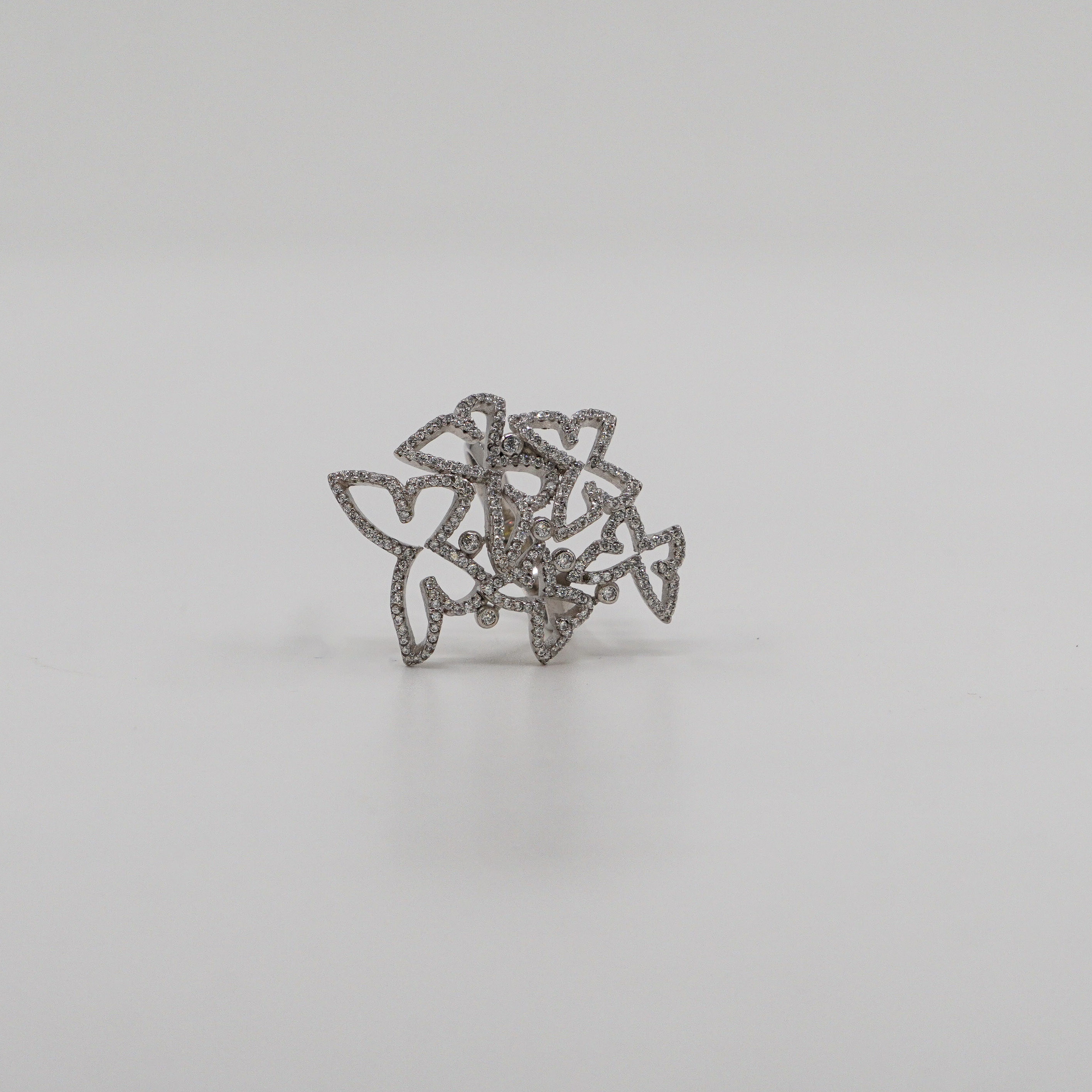 Butterfly CZ Ring