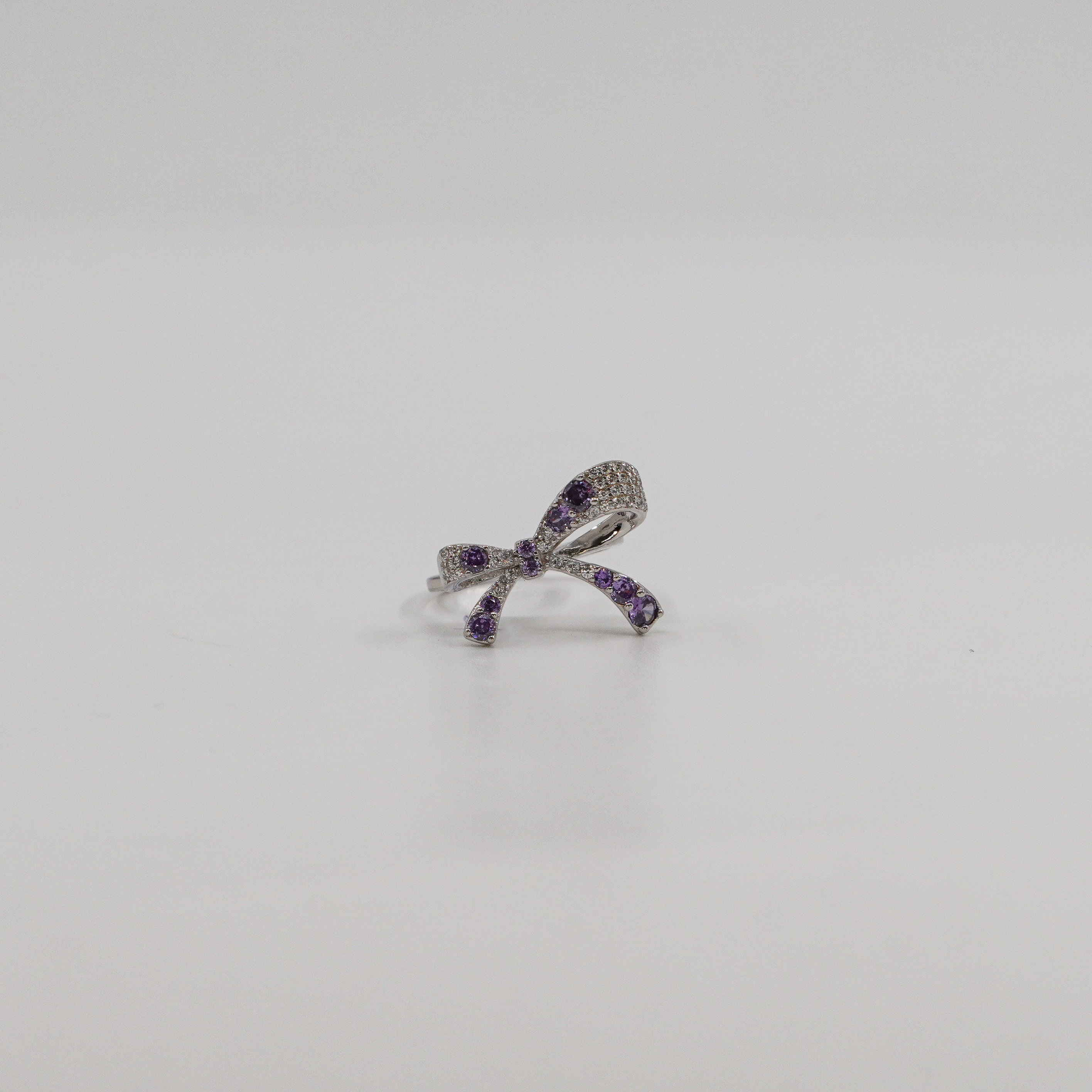 Bow CZ Ring