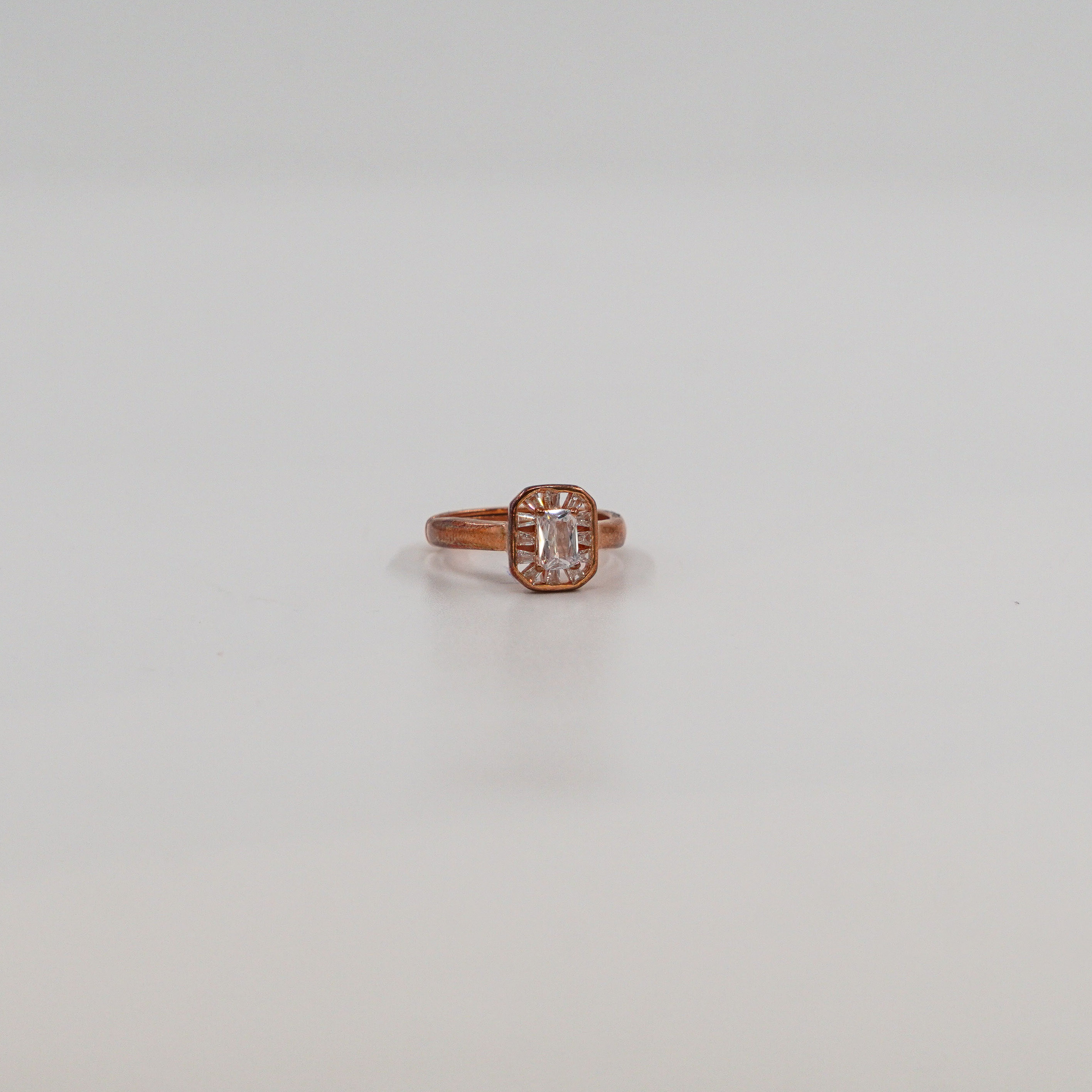 Rectangular Baguette Ring