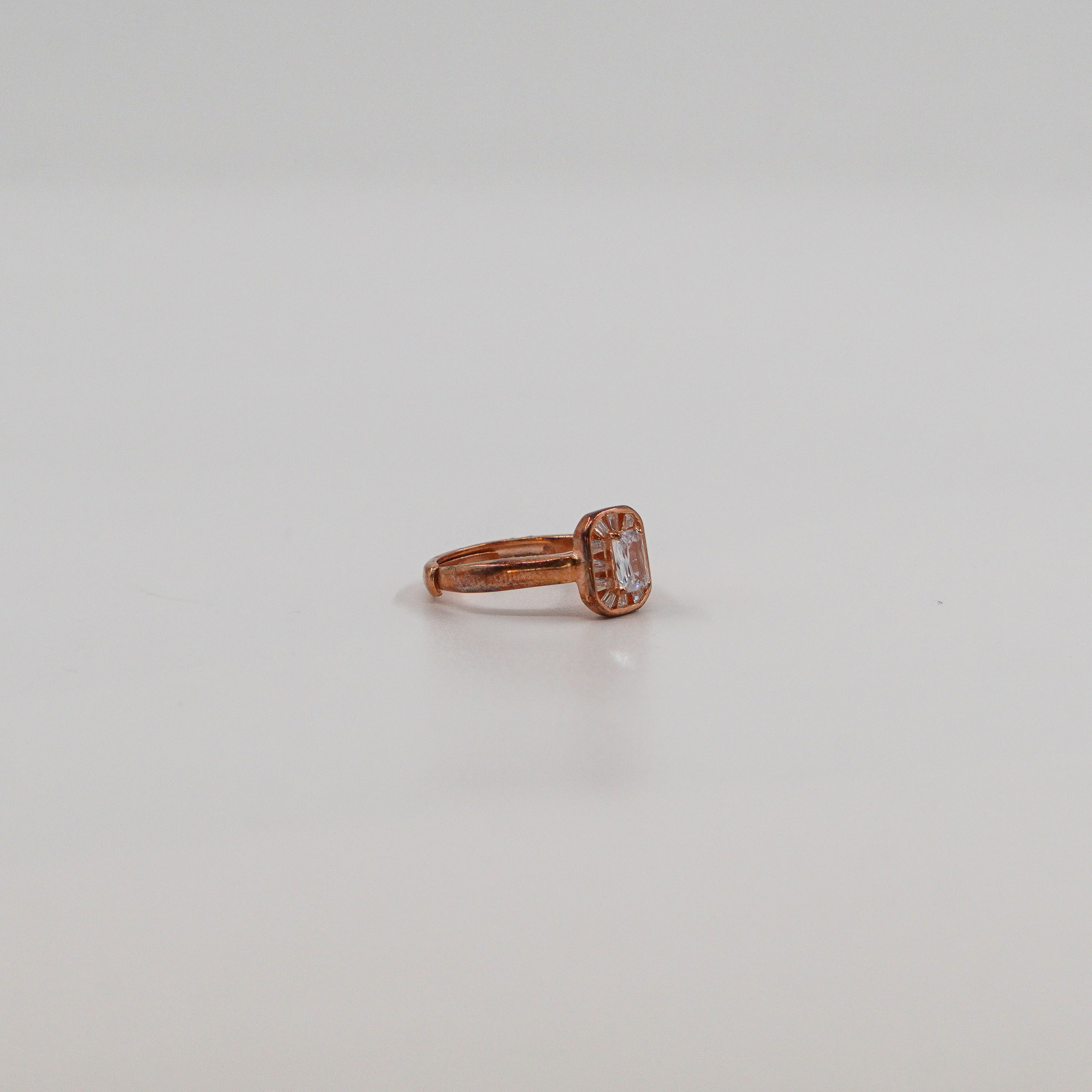 Rectangular Baguette Ring