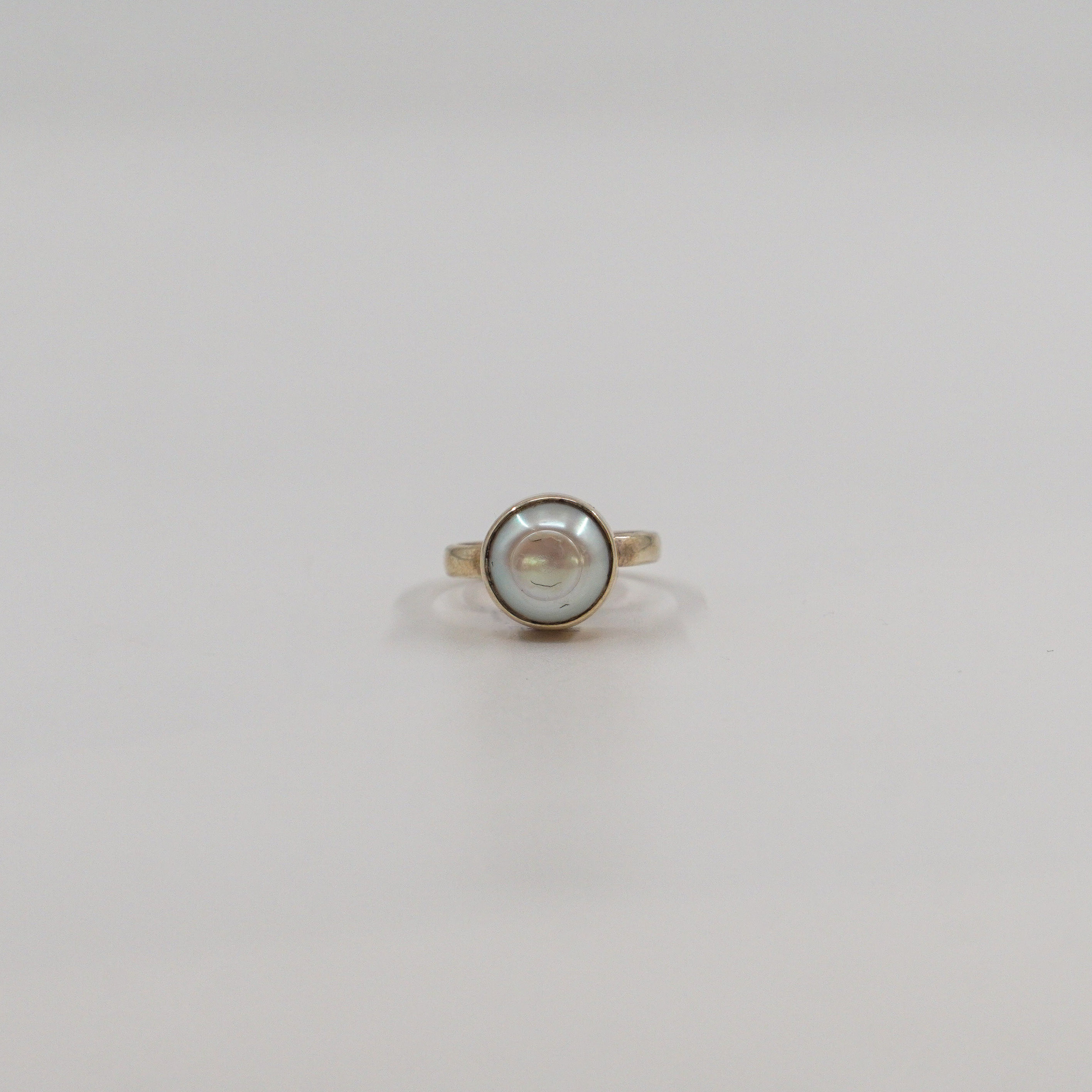 Silver Pearl Ring