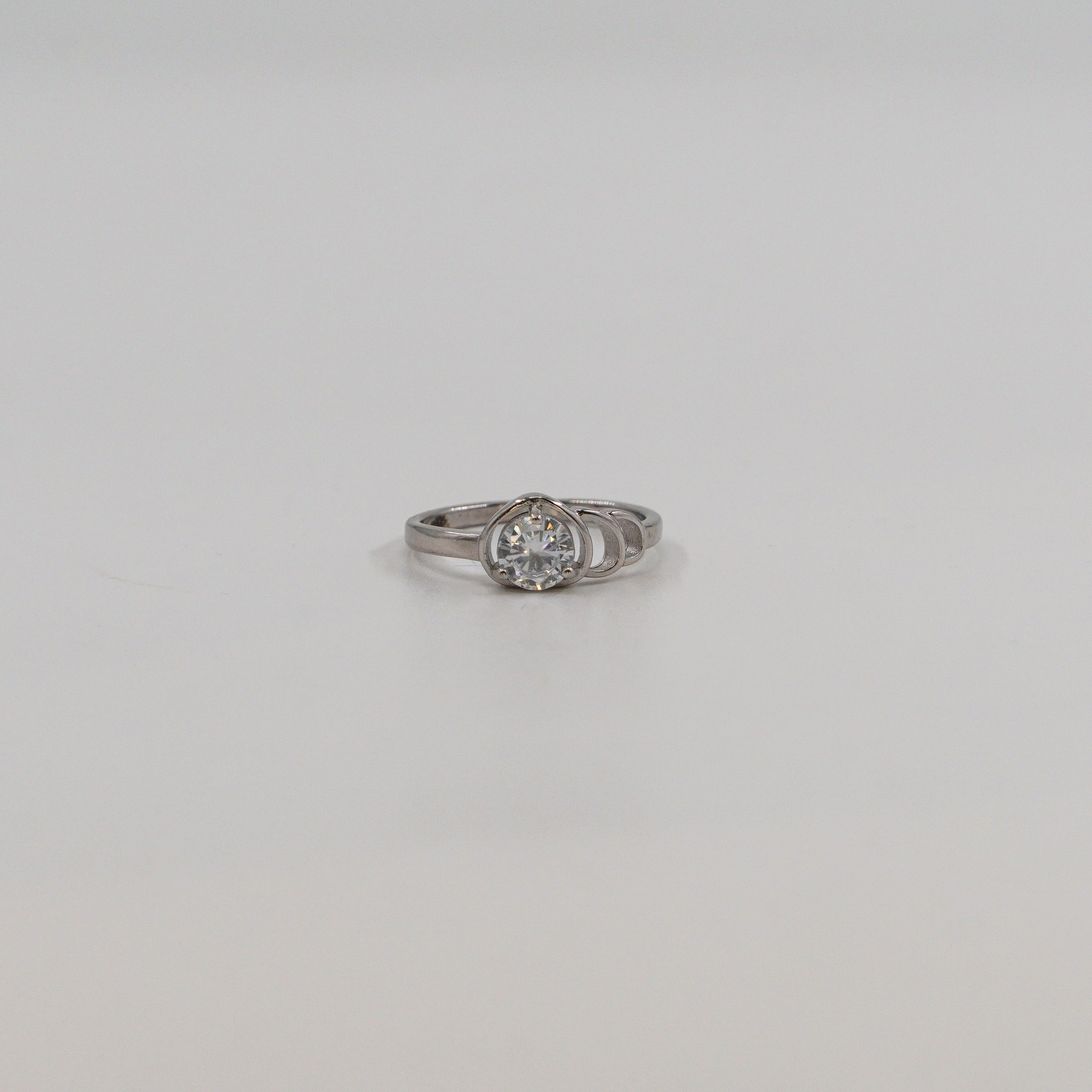 Pear Shape CZ Ring