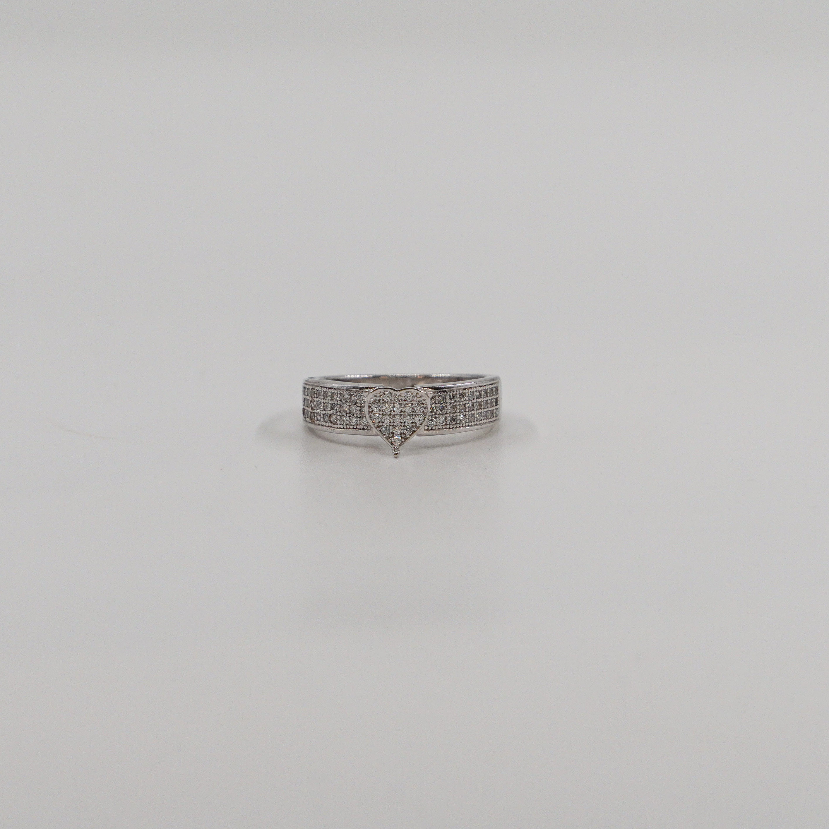 Silver Heart Ring