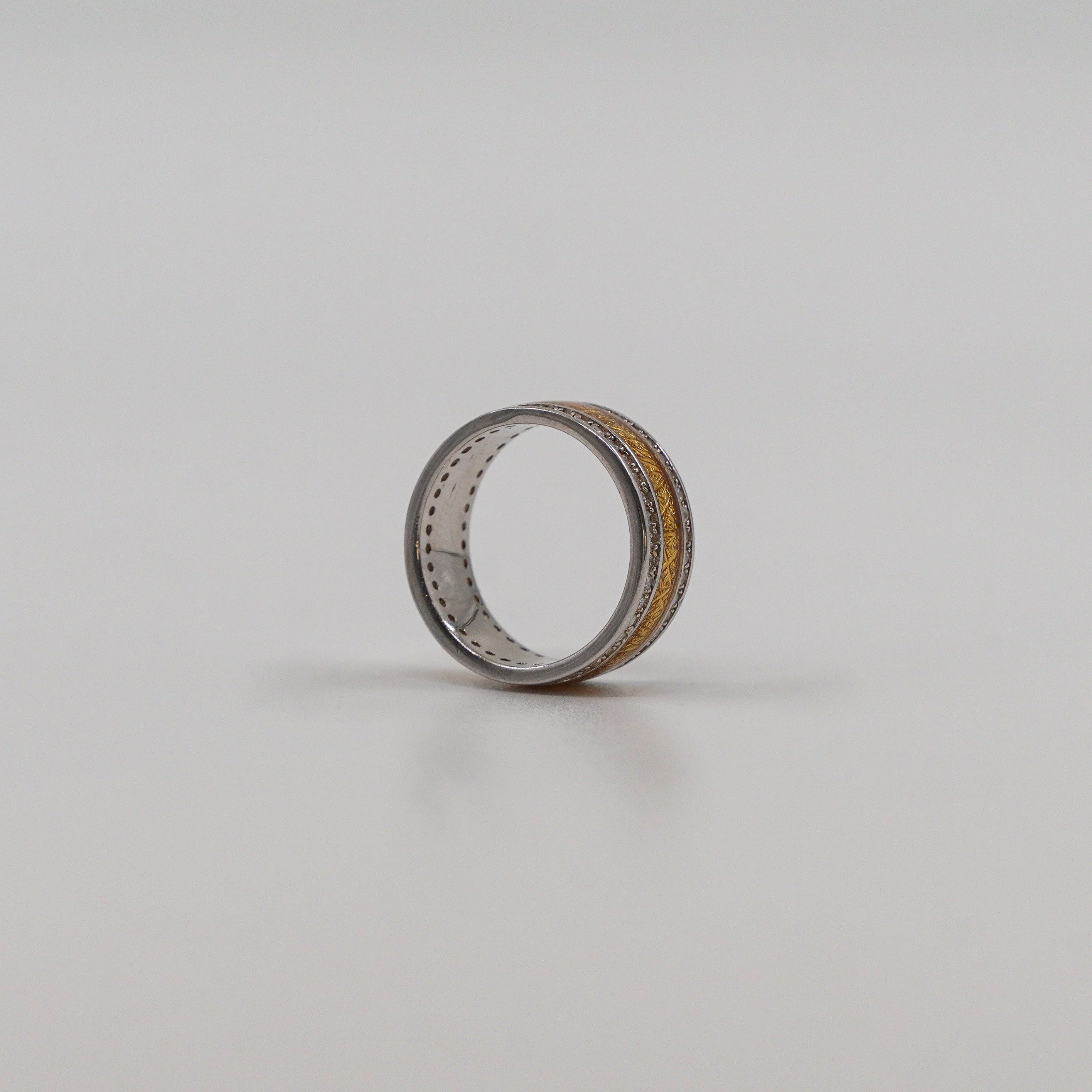 Raag Silver Jewellery Basheerbagh - Silver Diamond Band Ring