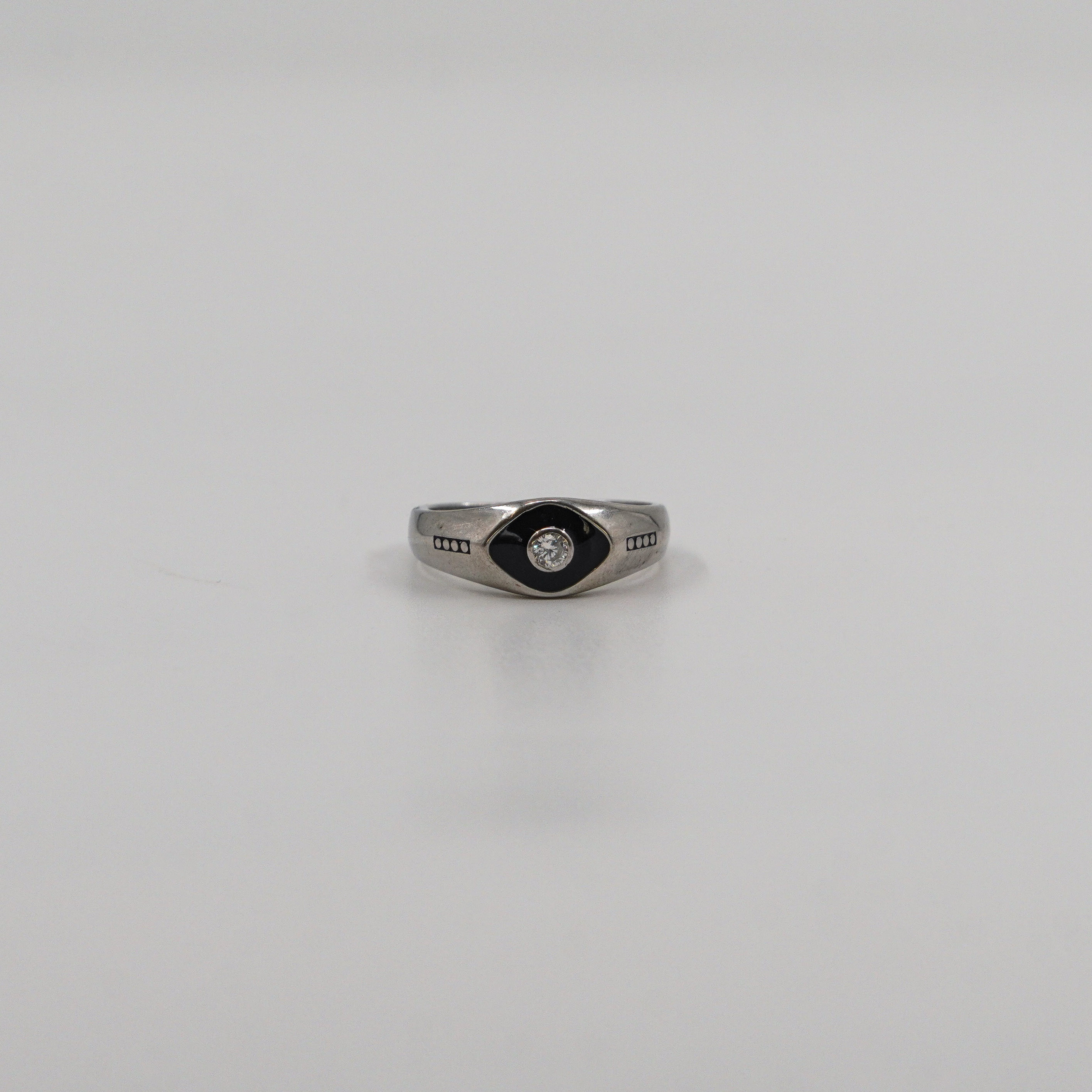 Raag Silver Jewellery Basheerbagh - Silver Eye Ring