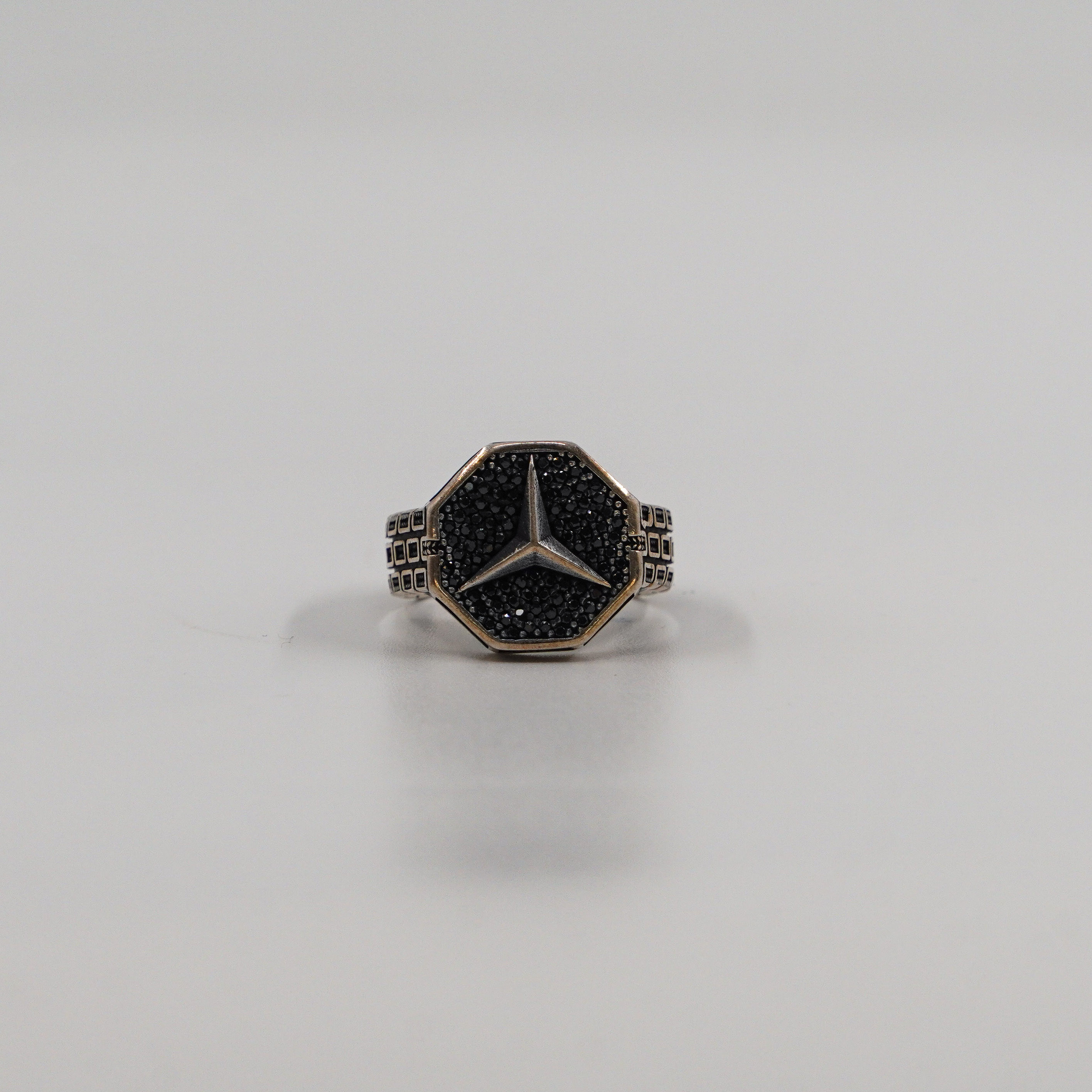 Raag Silver Jewellery Basheerbagh - Octagonal Star Ring
