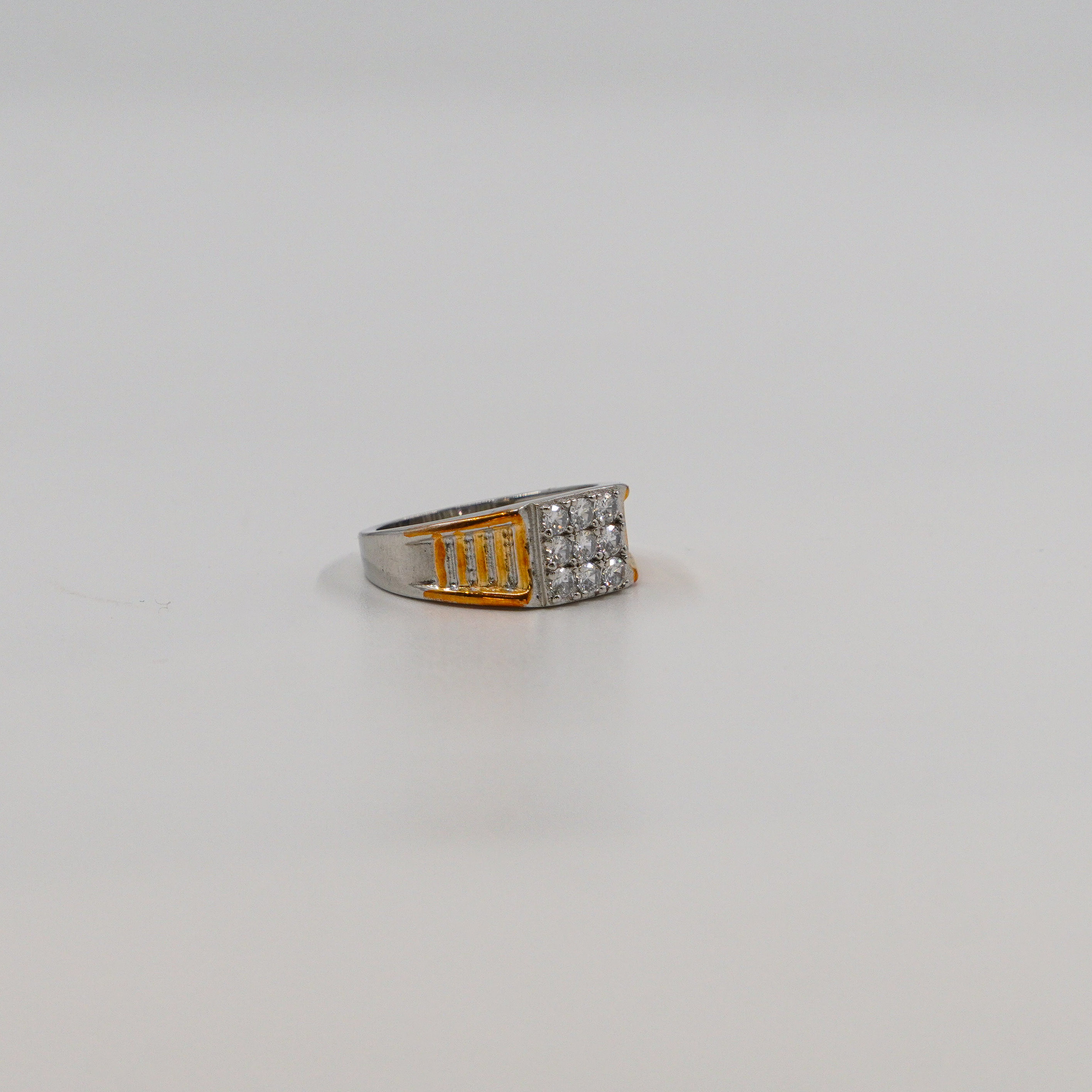 Raag Silver Jewellery Basheerbagh - Diamond Pattern Ring