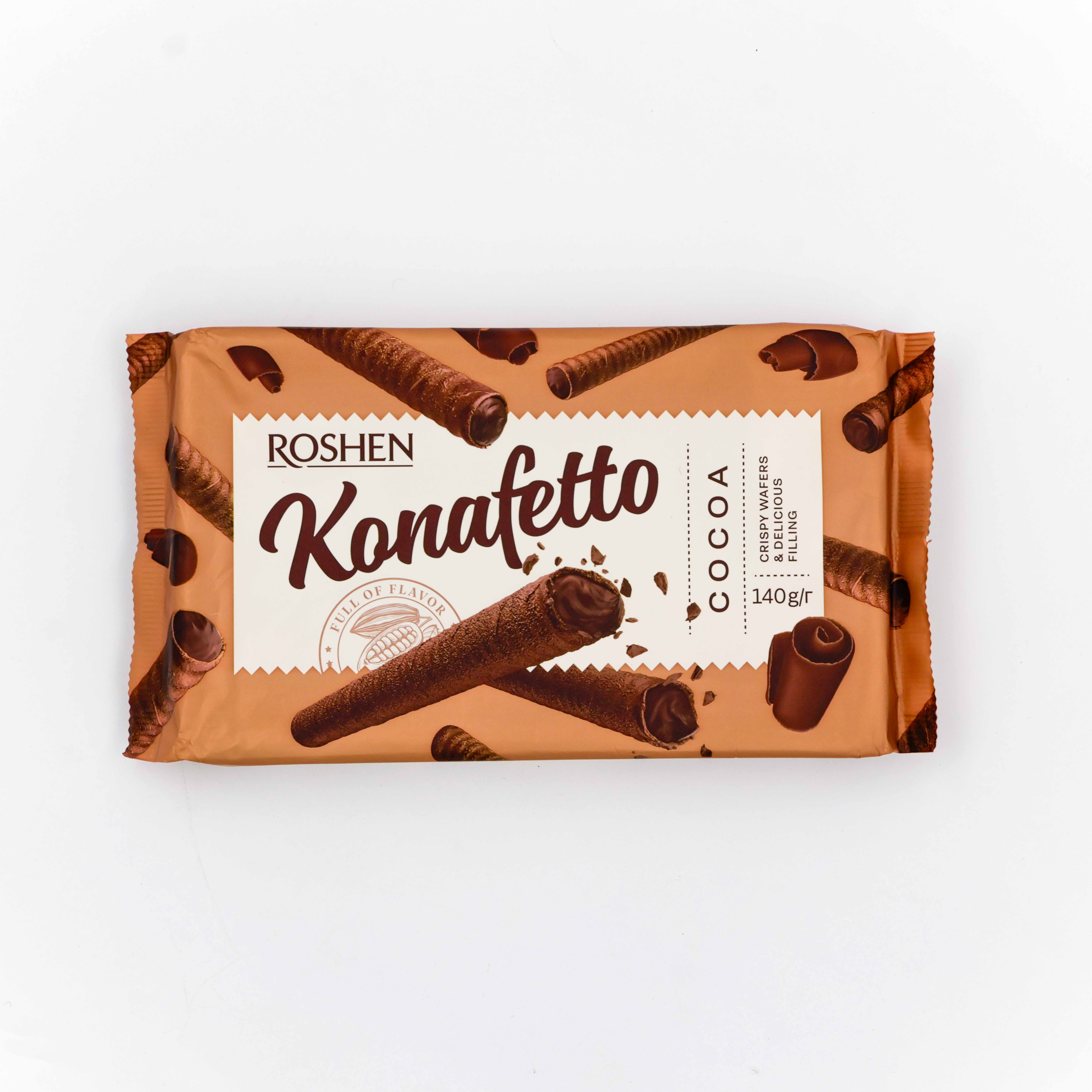 Roshen Konafetto with cream and Coca Filling
