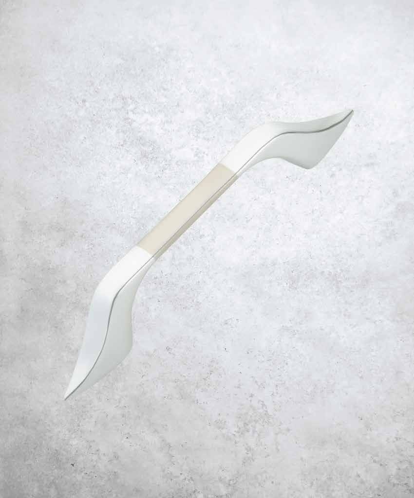 Designer Two-Tone Cabinet Handle (96mm)