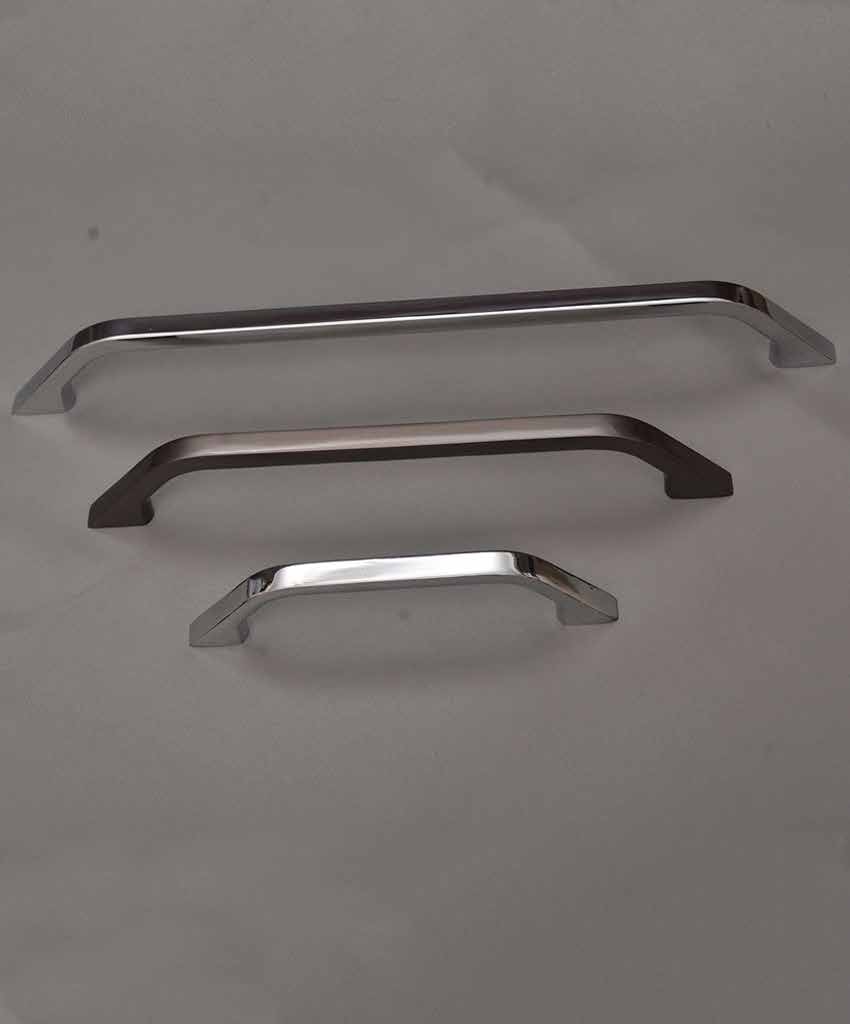 Urban Black Chrome Cabinet Handle (96mm)