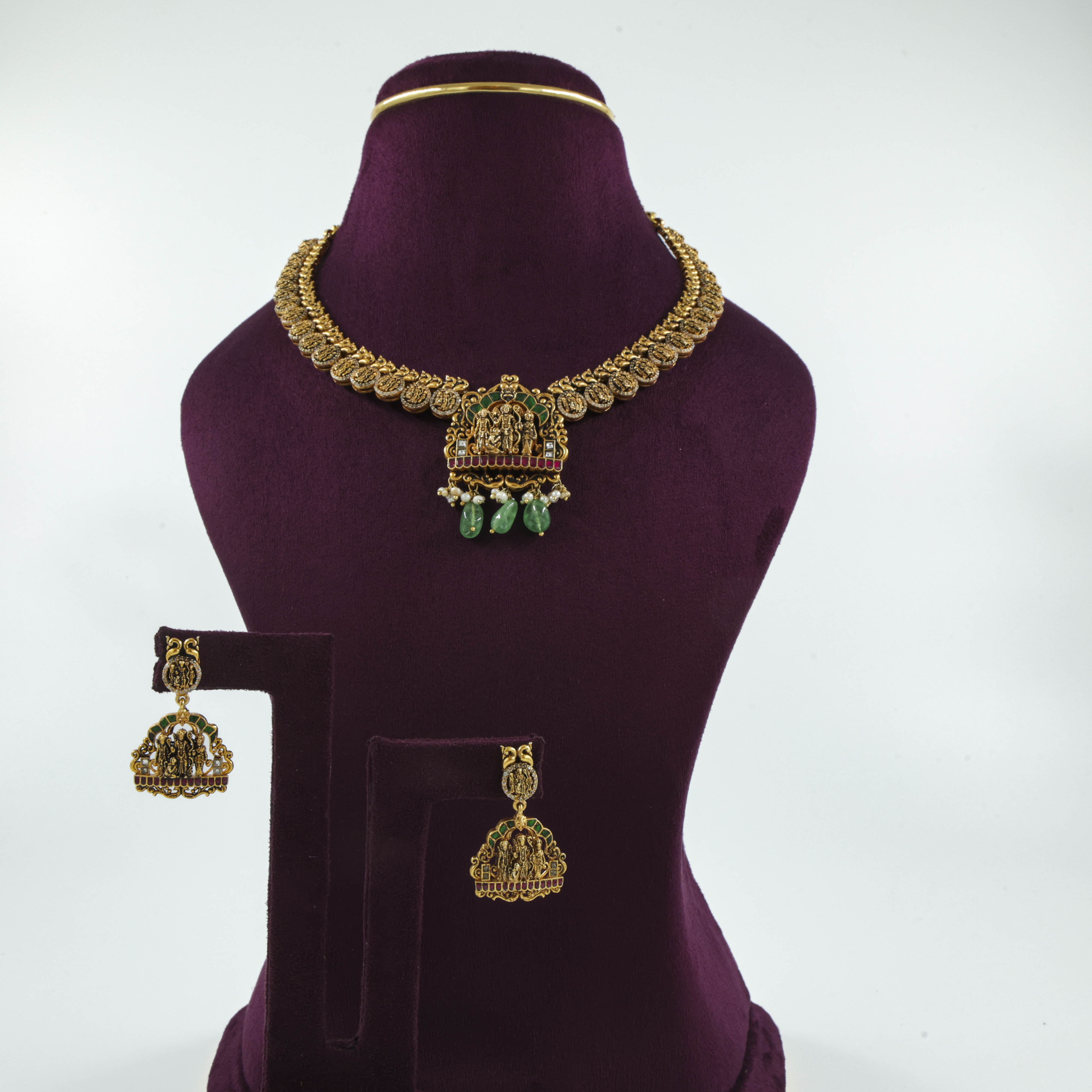 Saubhagya Jewellers - Fancy Deity Necklace
