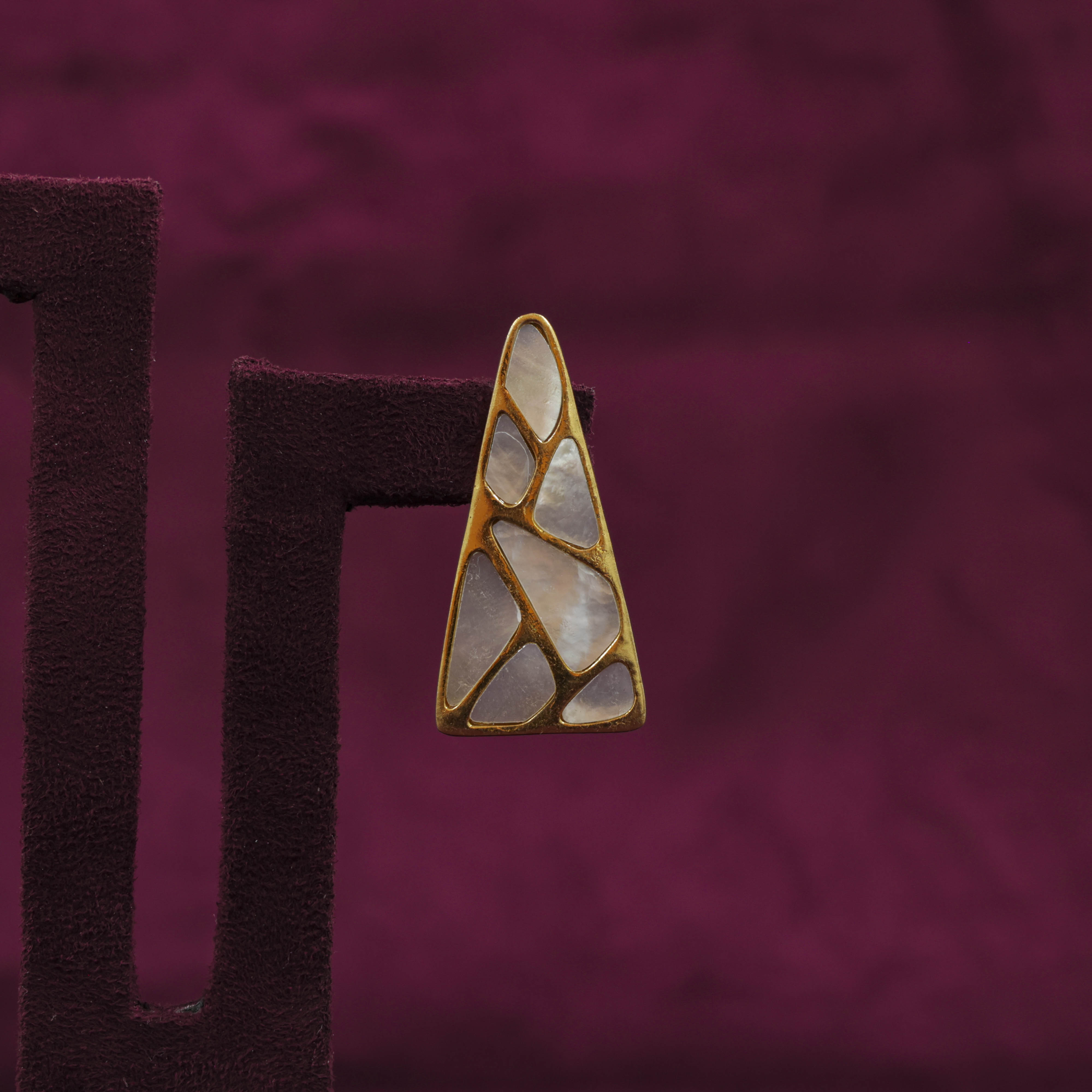 Saubhagya Jewellers - Mother of Pearl Chandbali
