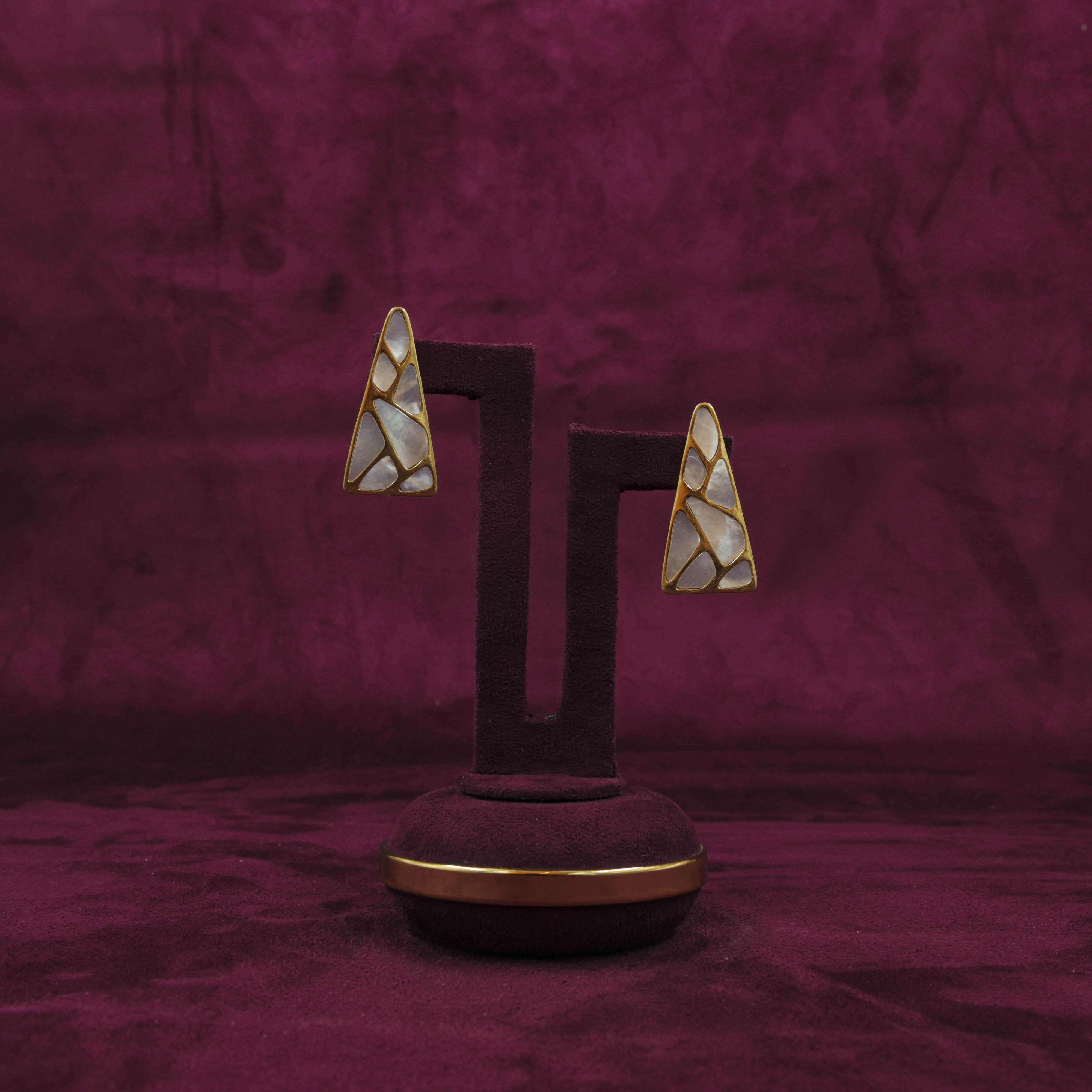 Saubhagya Jewellers - Mother of Pearl Chandbali