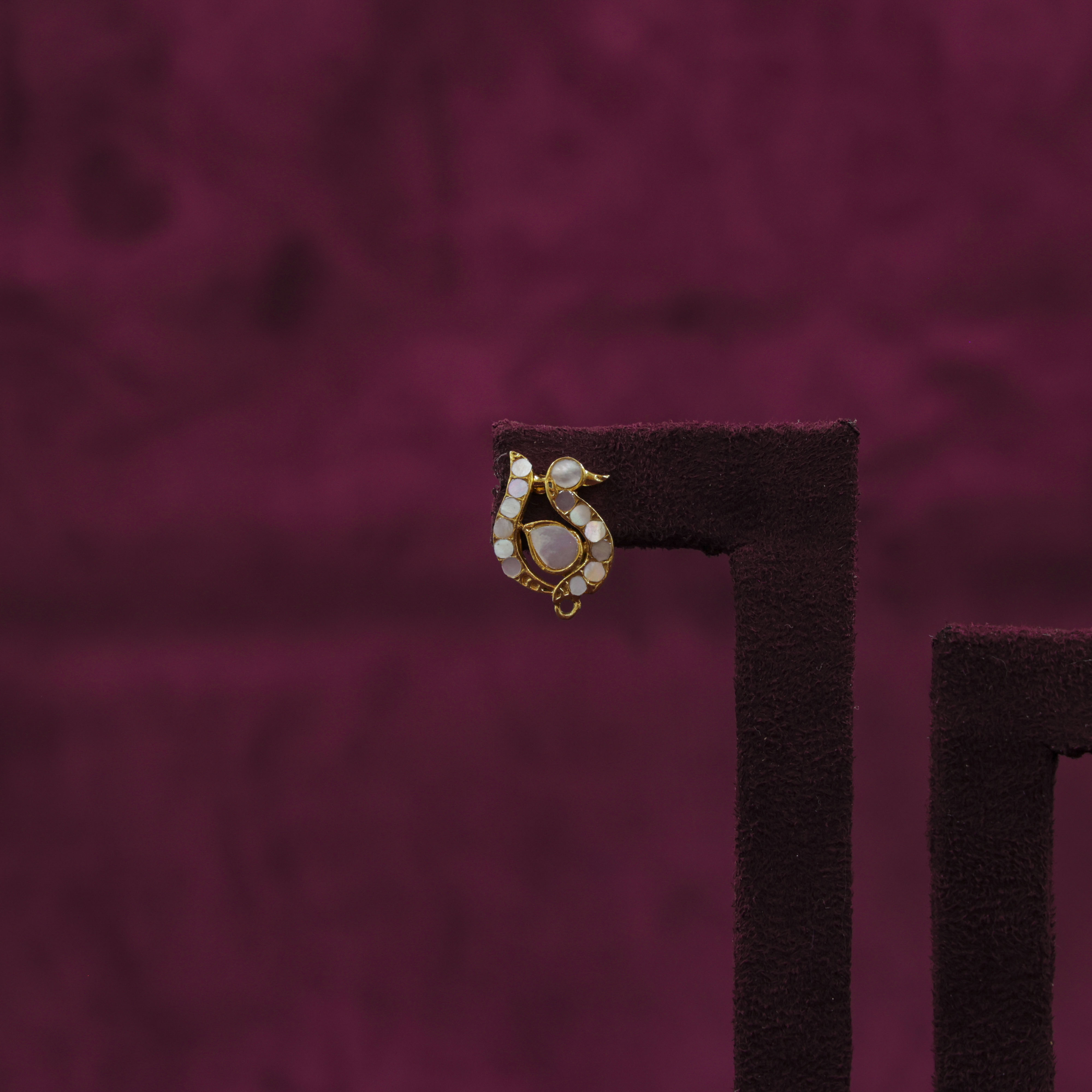 Saubhagya Jewellers - Pearl Drop Chandbali