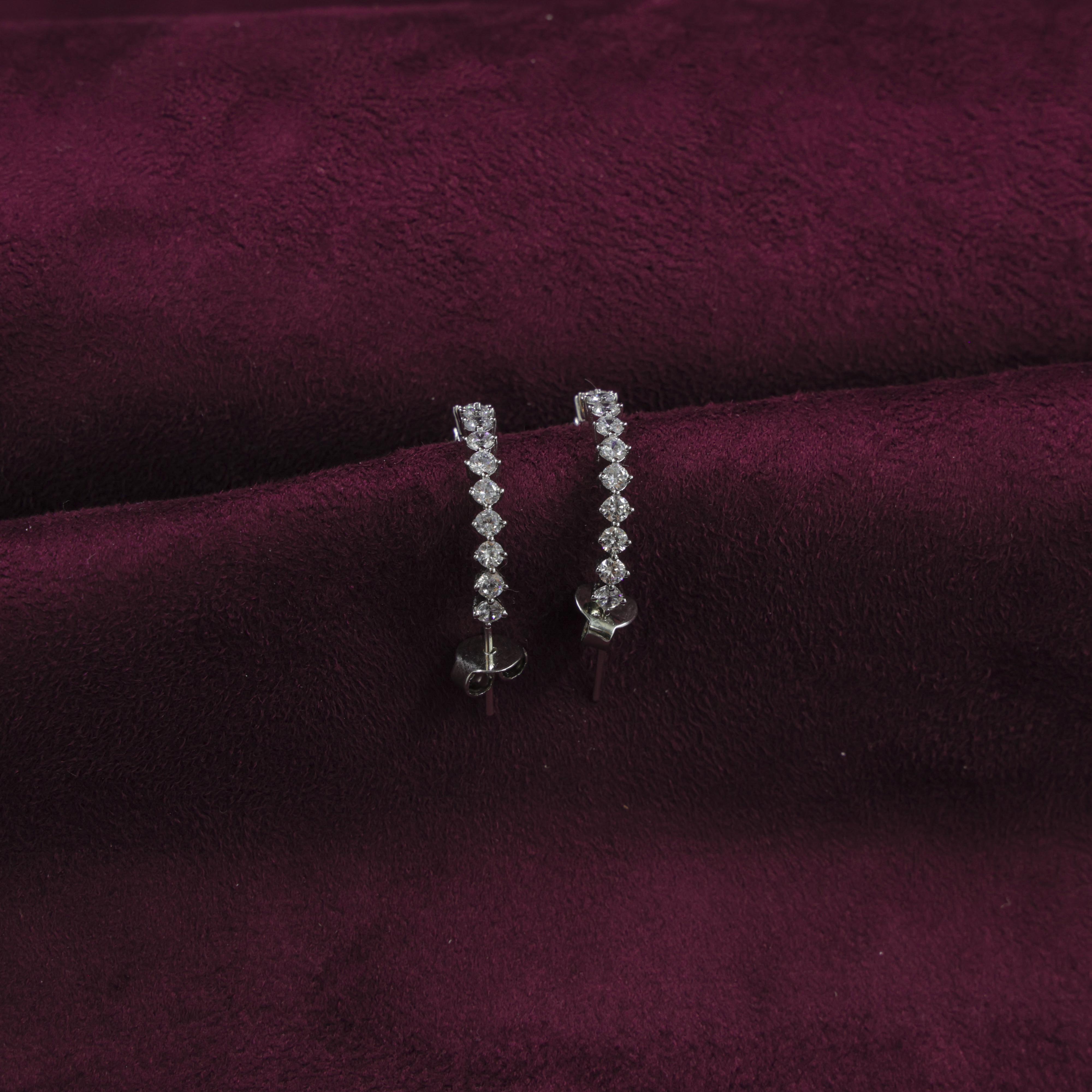 Saubhagya Jewellers - Diamond Chandbali Earrings