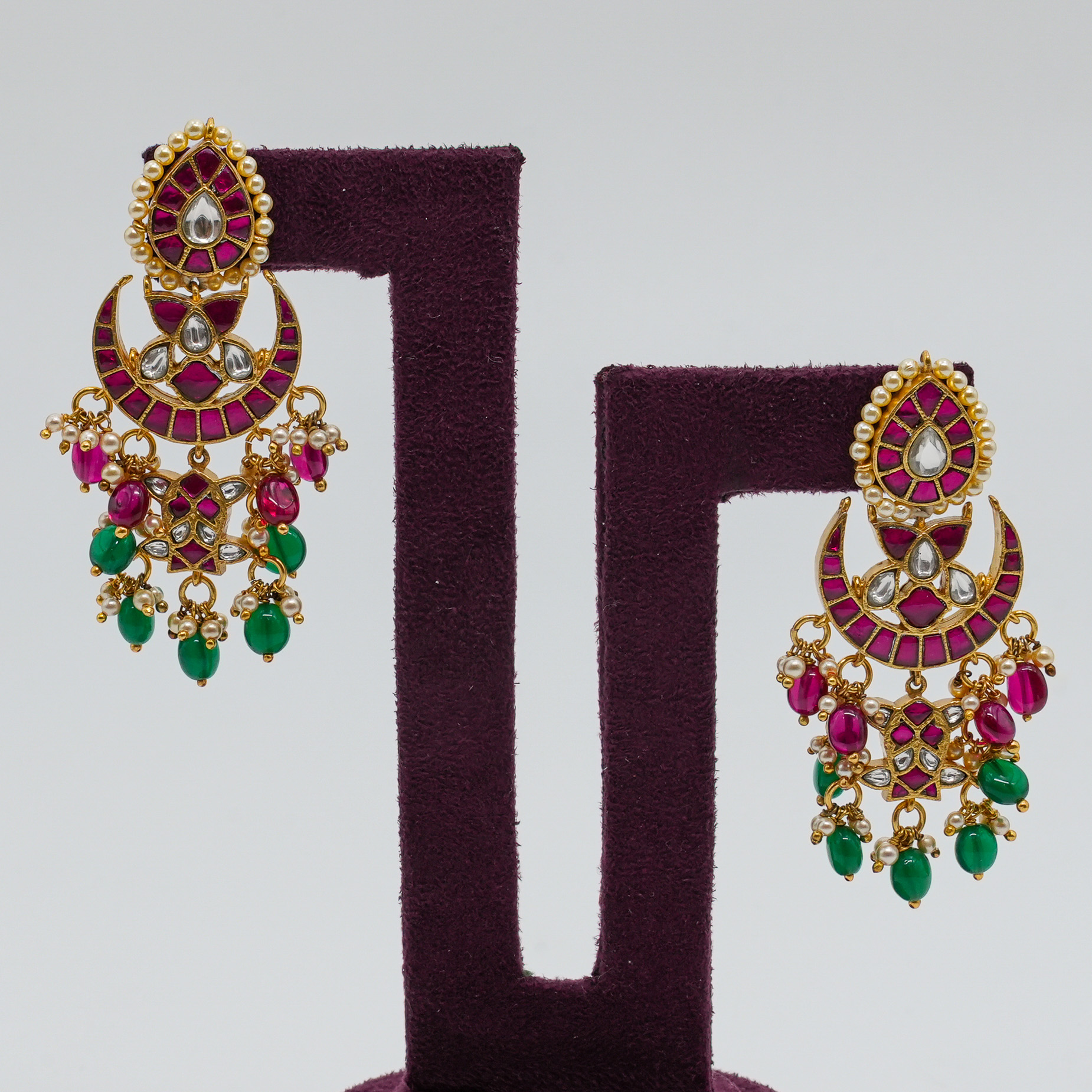 Kundan Pearl Haram Set
