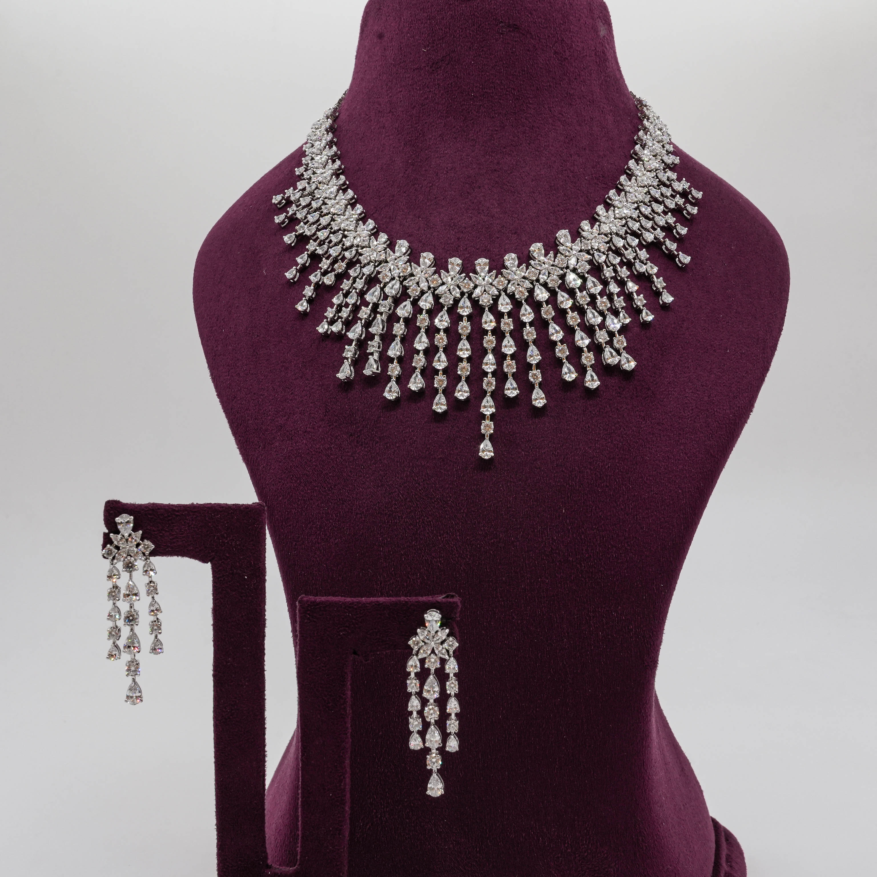 Tiered Drop Necklace Set