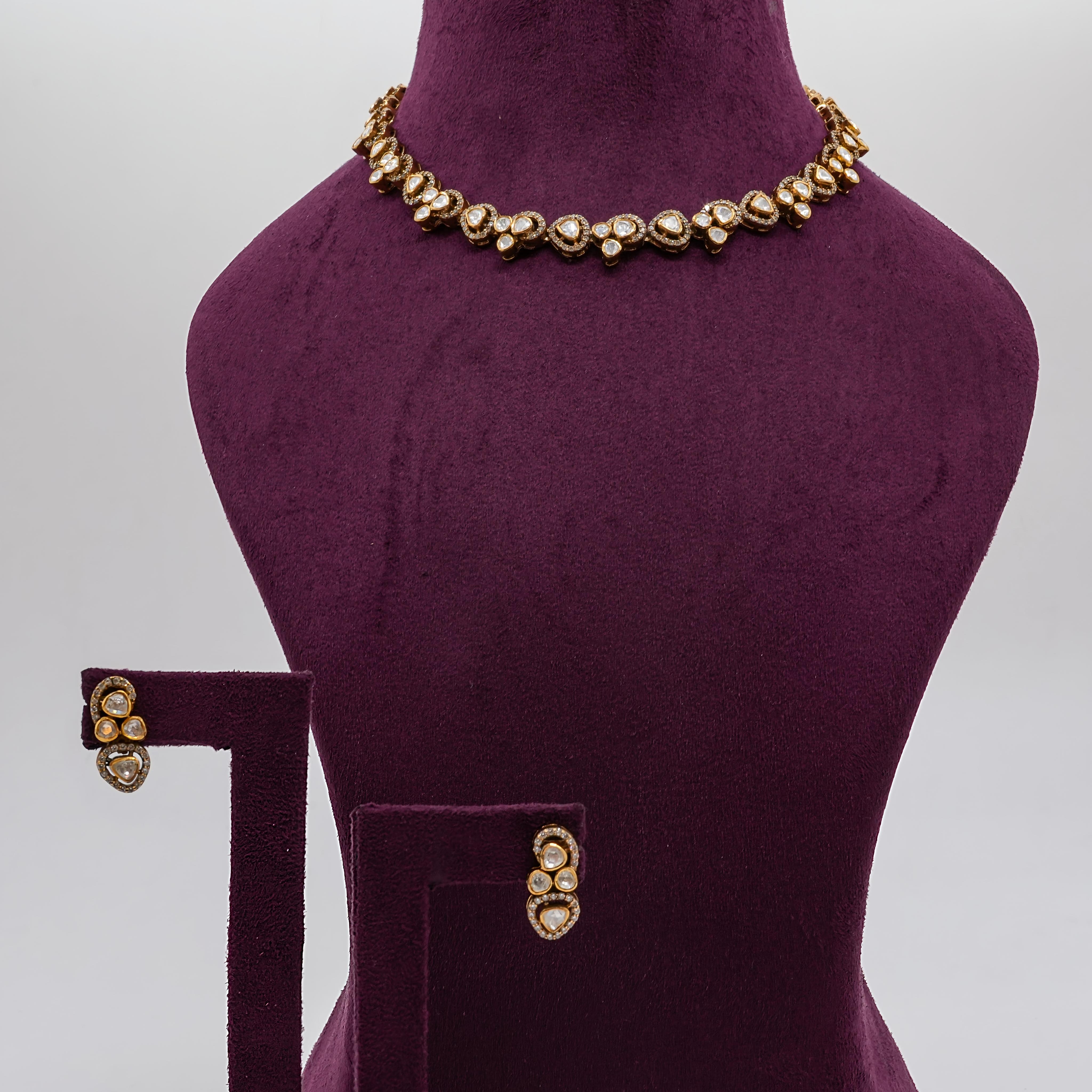 Triangle CZ Necklace