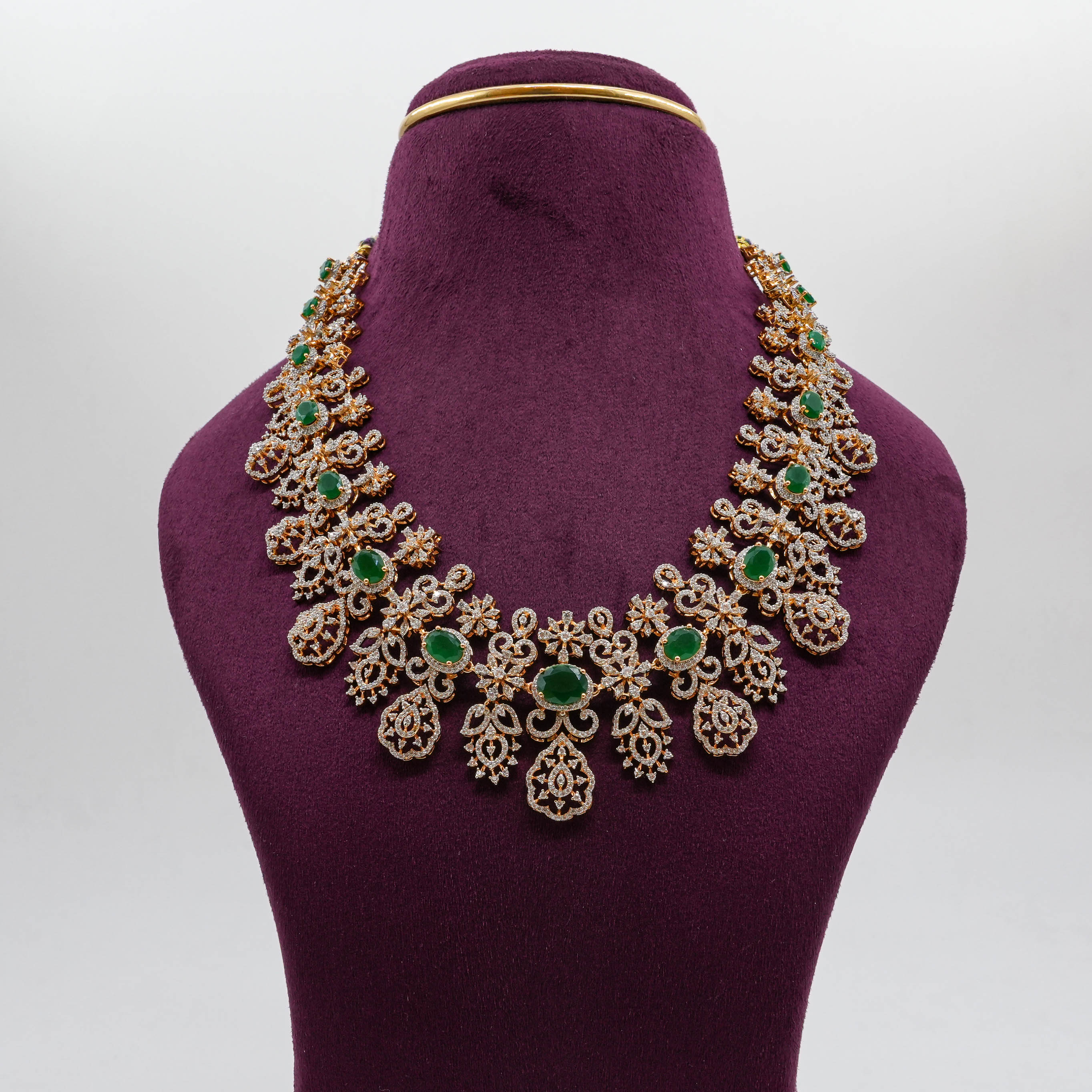 Floral Necklace Set